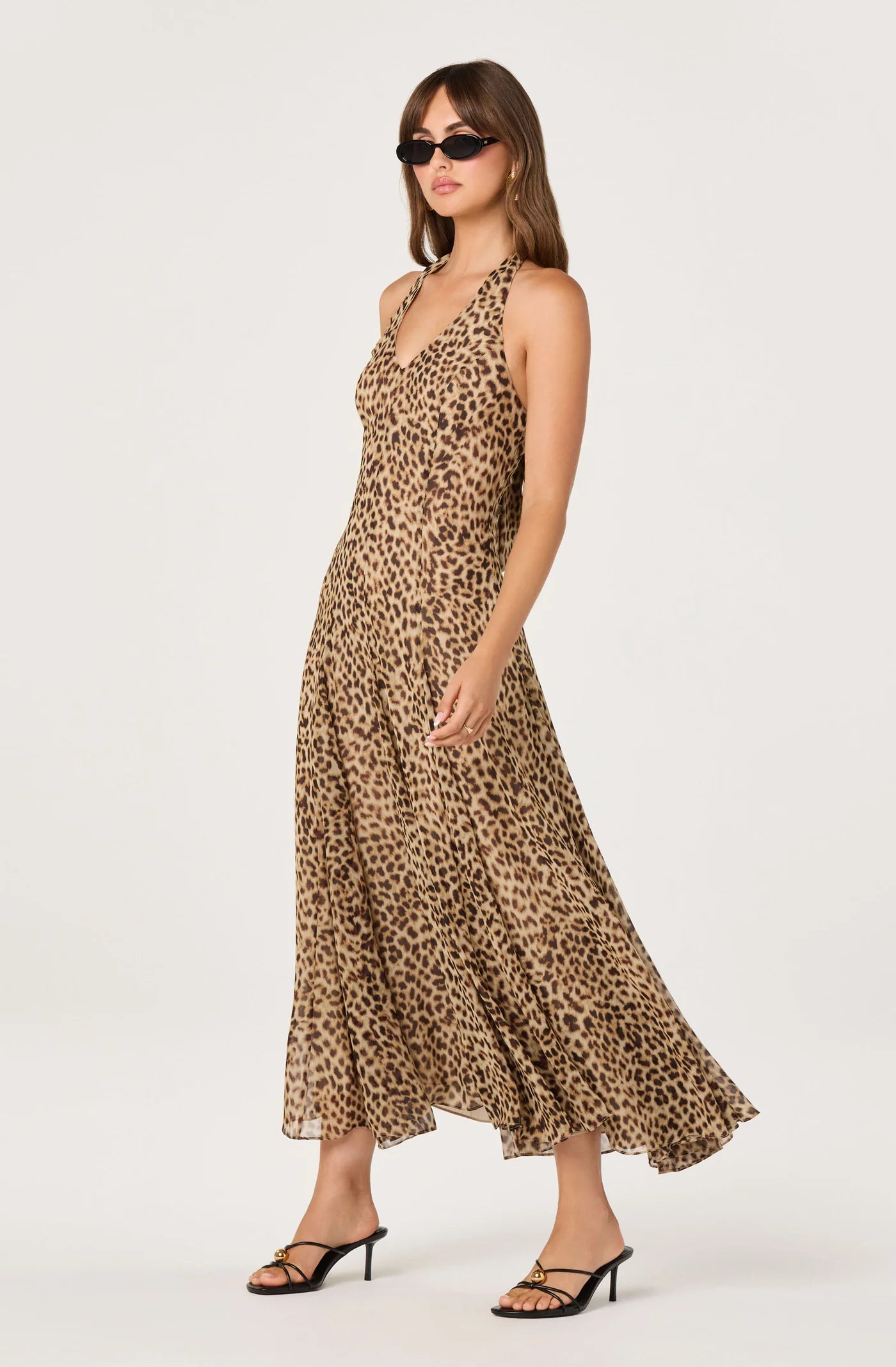 ASTR the Label Myra Cheetah Dress