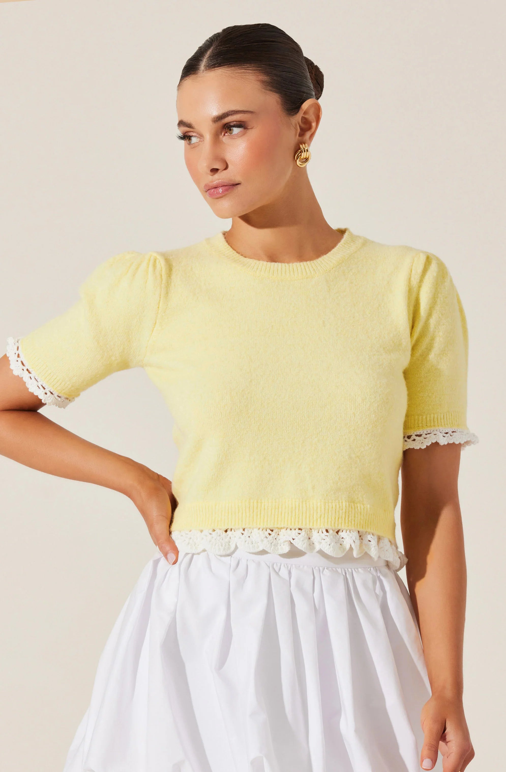 Essy Sweater | Yellow
