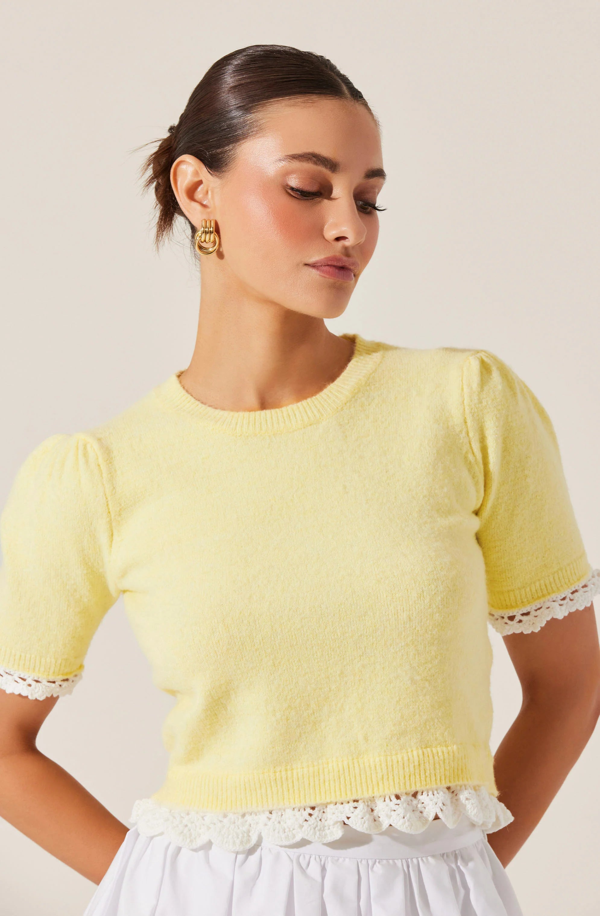 Essy Sweater | Yellow