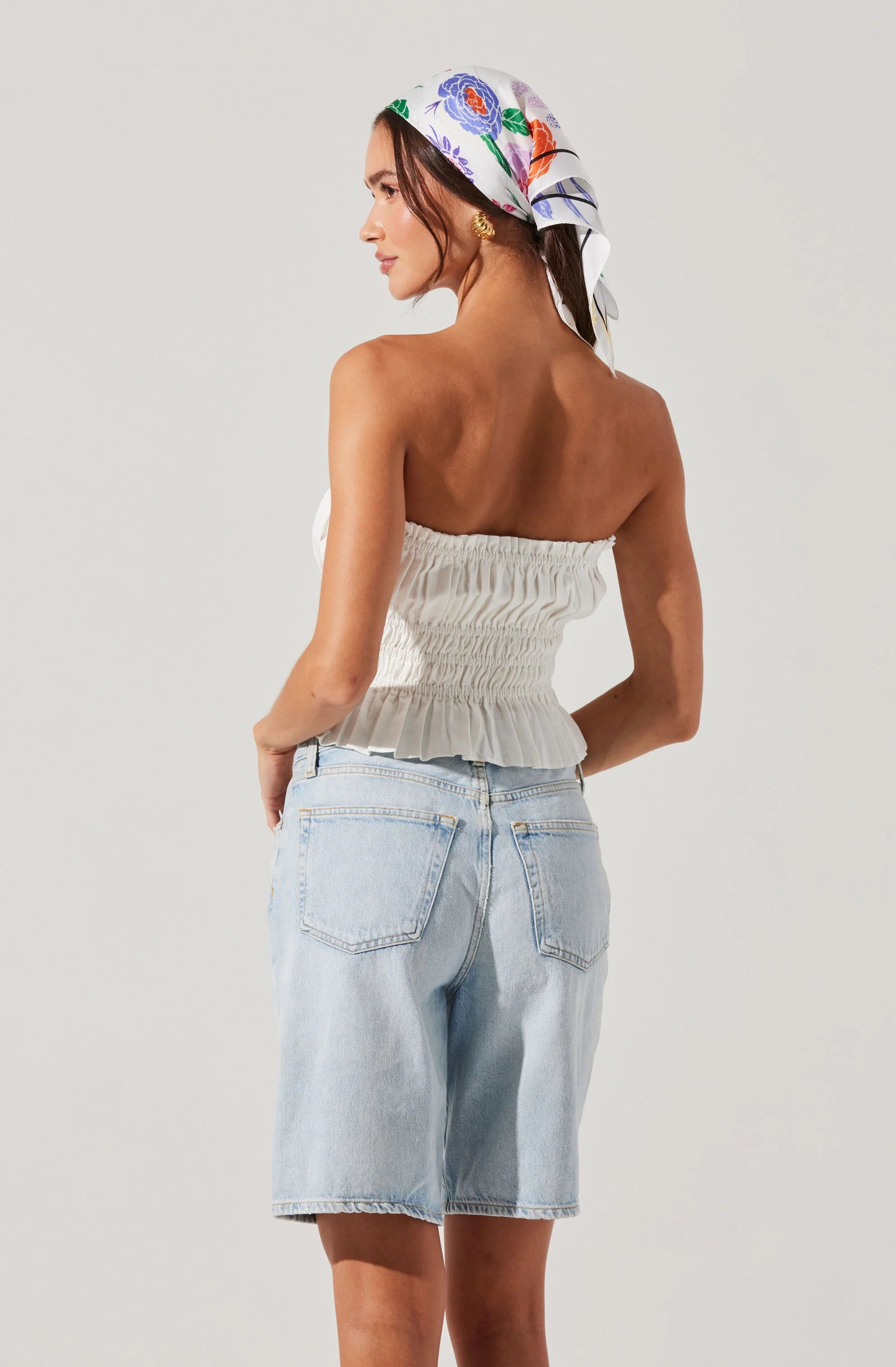 Biffy Strapless Top