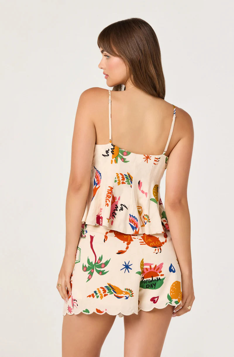 ASTR The Label Alma Island Sketchbook Top