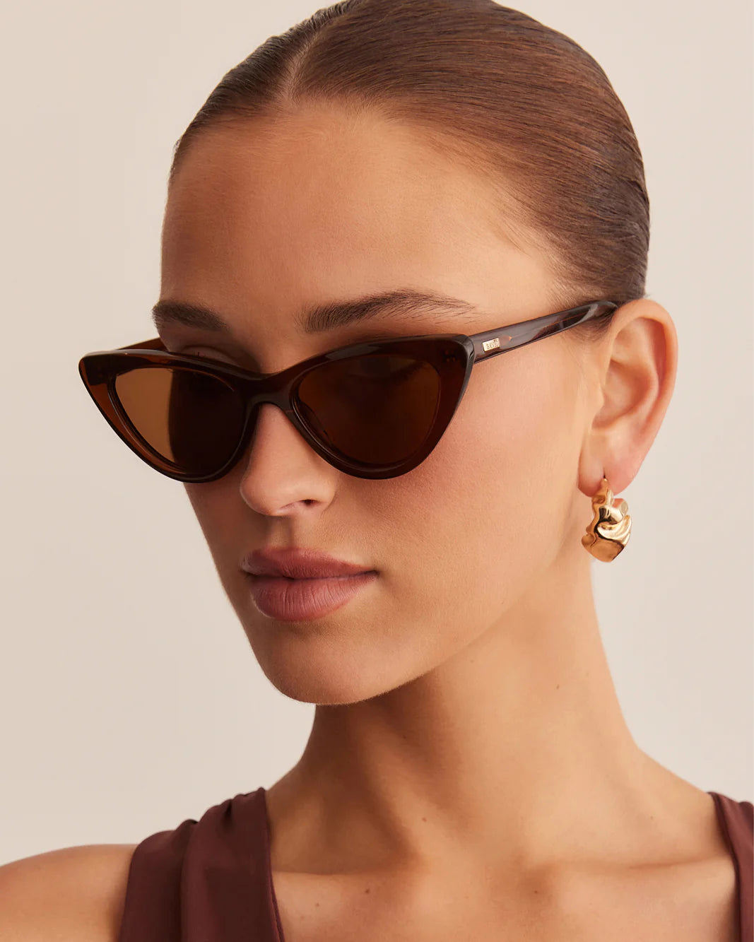 Isla Sunglasses Mocha Chocolate