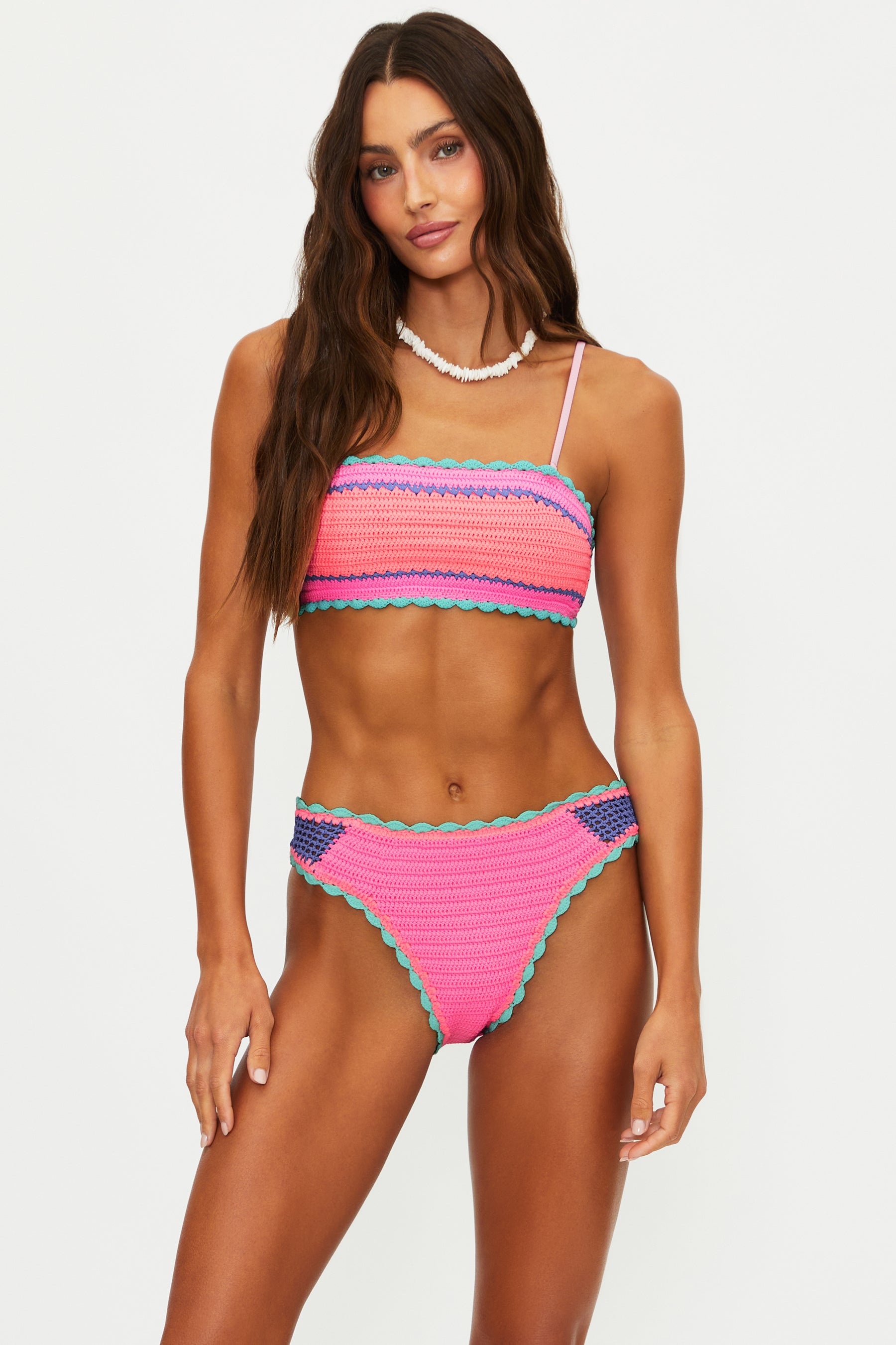 Beach Riot Rey Sea Breeze Crochet Bikini Top | Swim | Coco Kimono