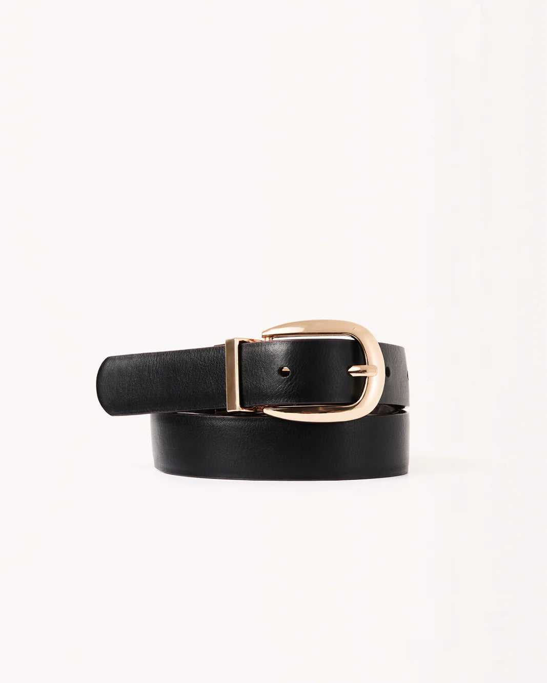 Billini Caroline Reversible Belt Dark Cacao Black Shine