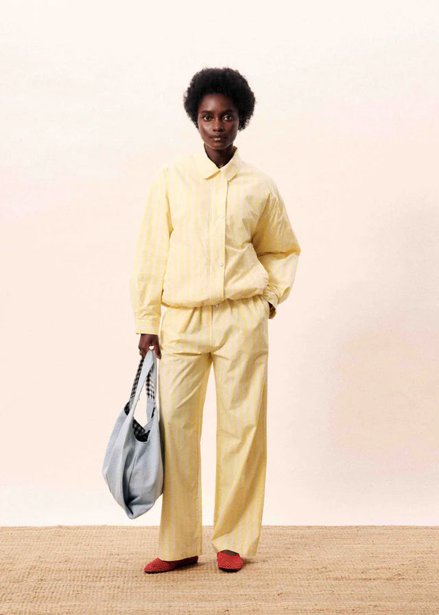 FRNCH Mira Butter Yellow Pants