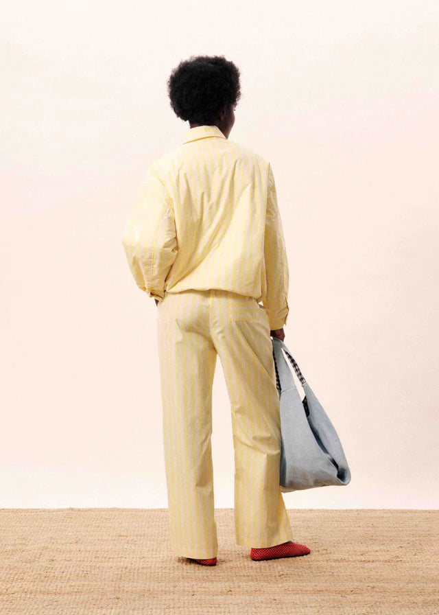 FRNCH Mira Butter Yellow Pants