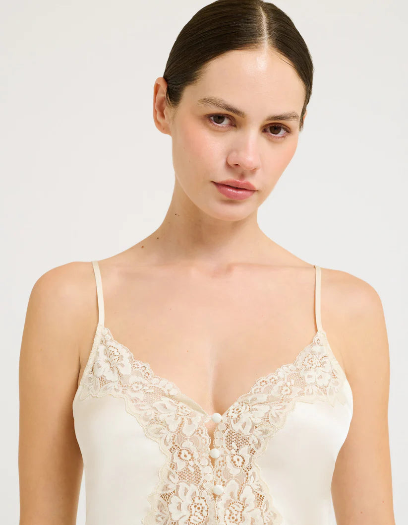 Rumored Chantilly Tank Top Ivory