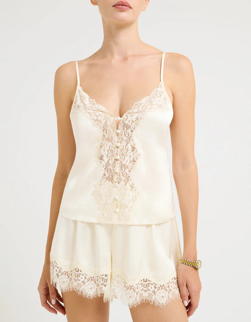 Rumored Chantilly Tank Top Ivory