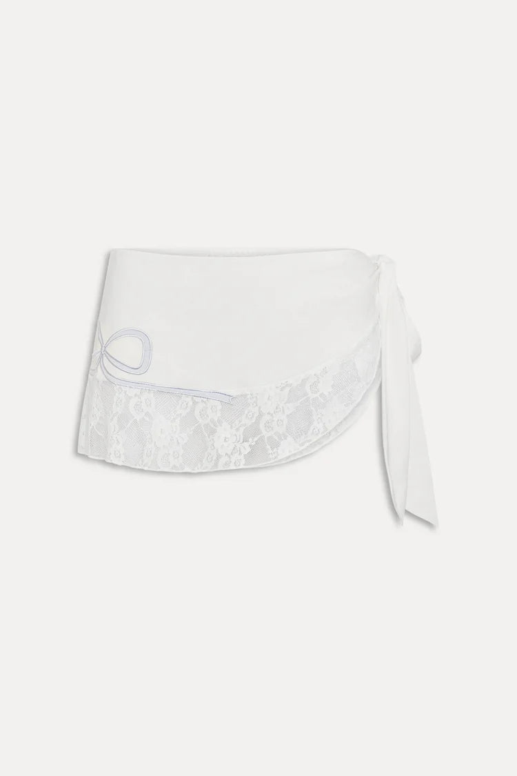 Frankies Bikinis Cloud Nine Satin Sarong Sunday Ceremony