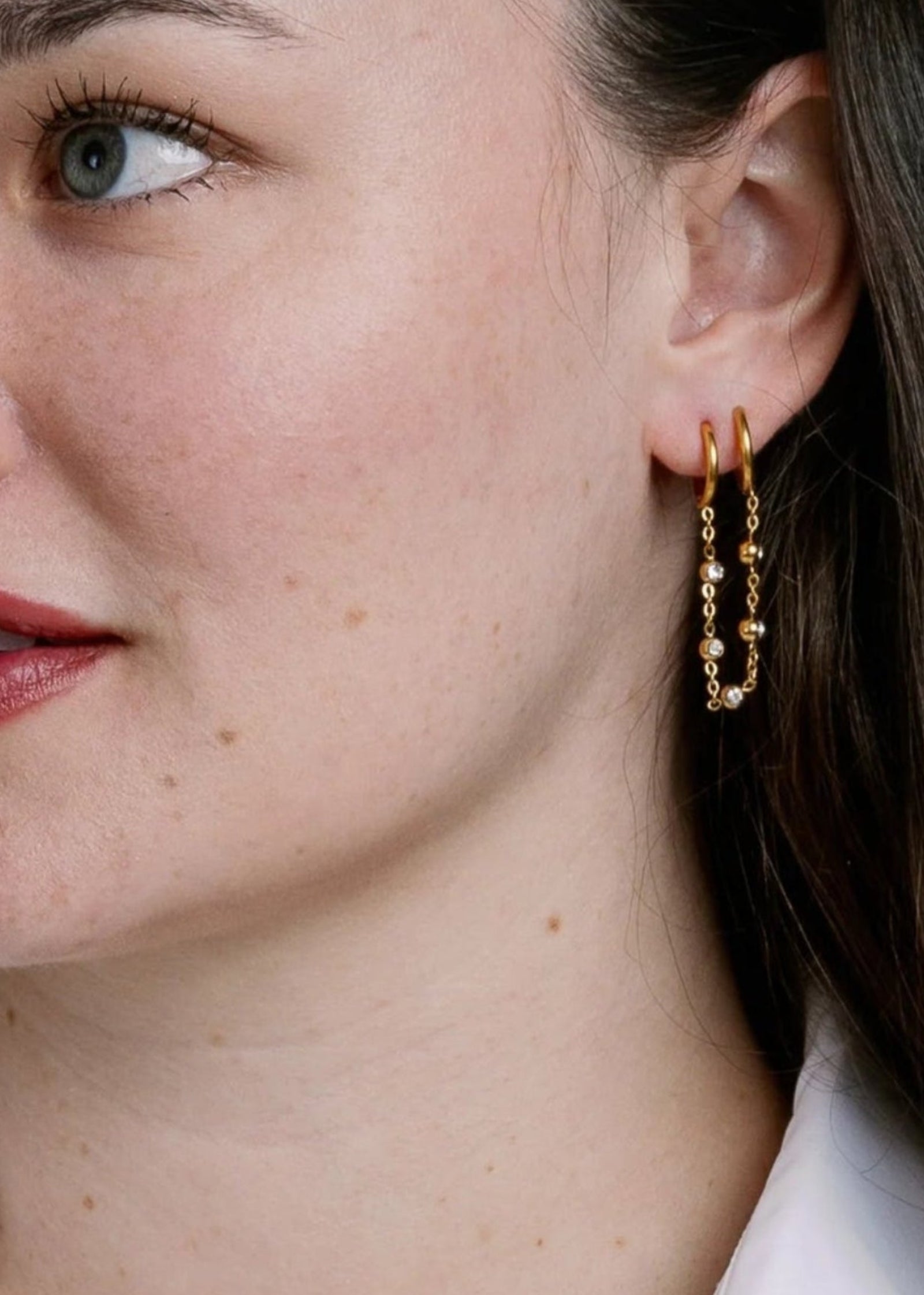 Dottie Double Earring