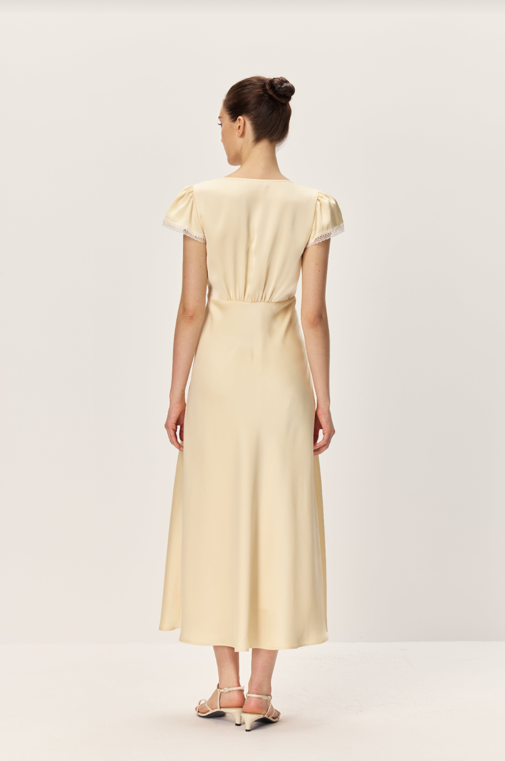 Elodie Ondine Butter Yellow Dress | Special Event Dress | Coco Kimono