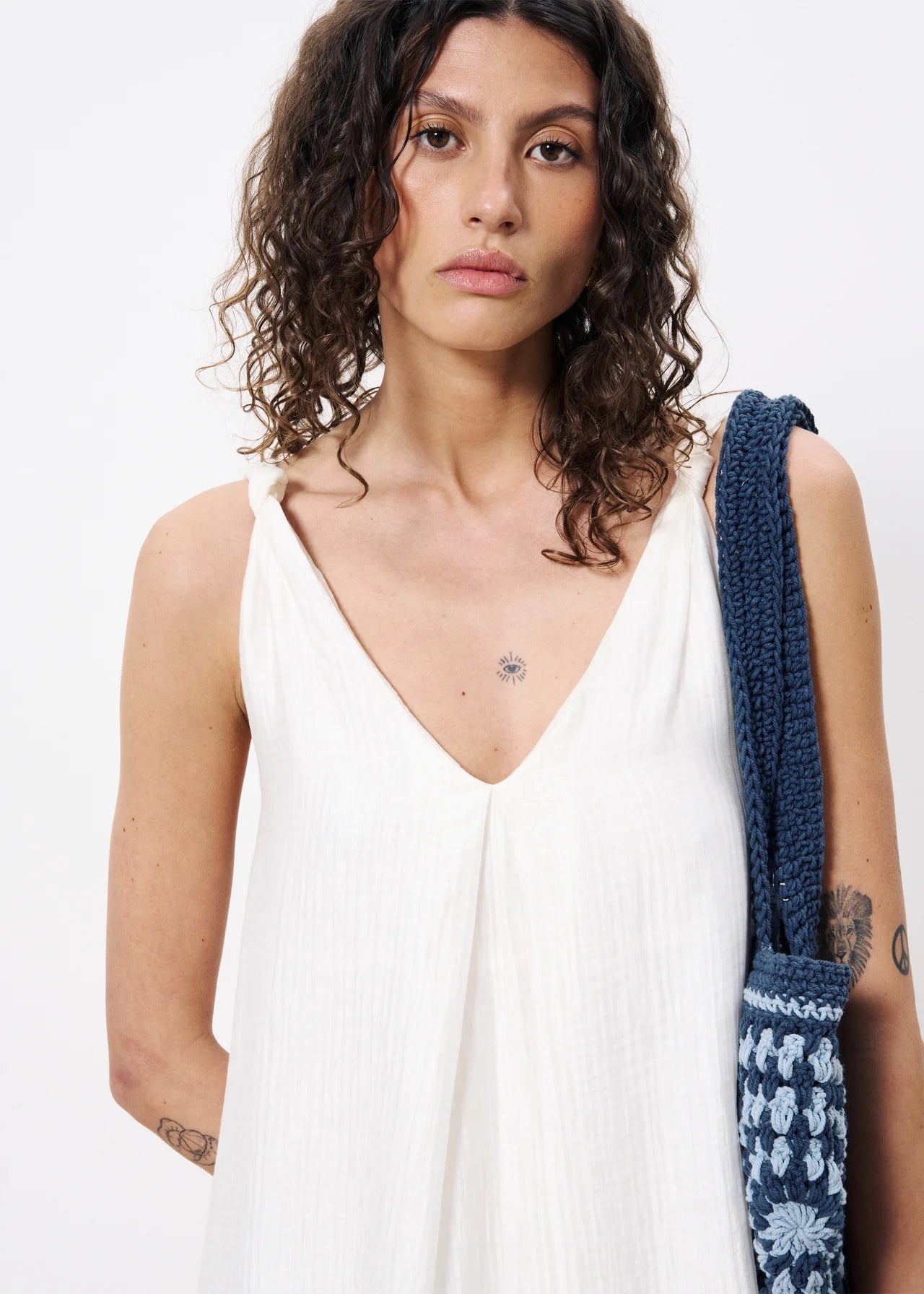 Lauria Dress | Blanc