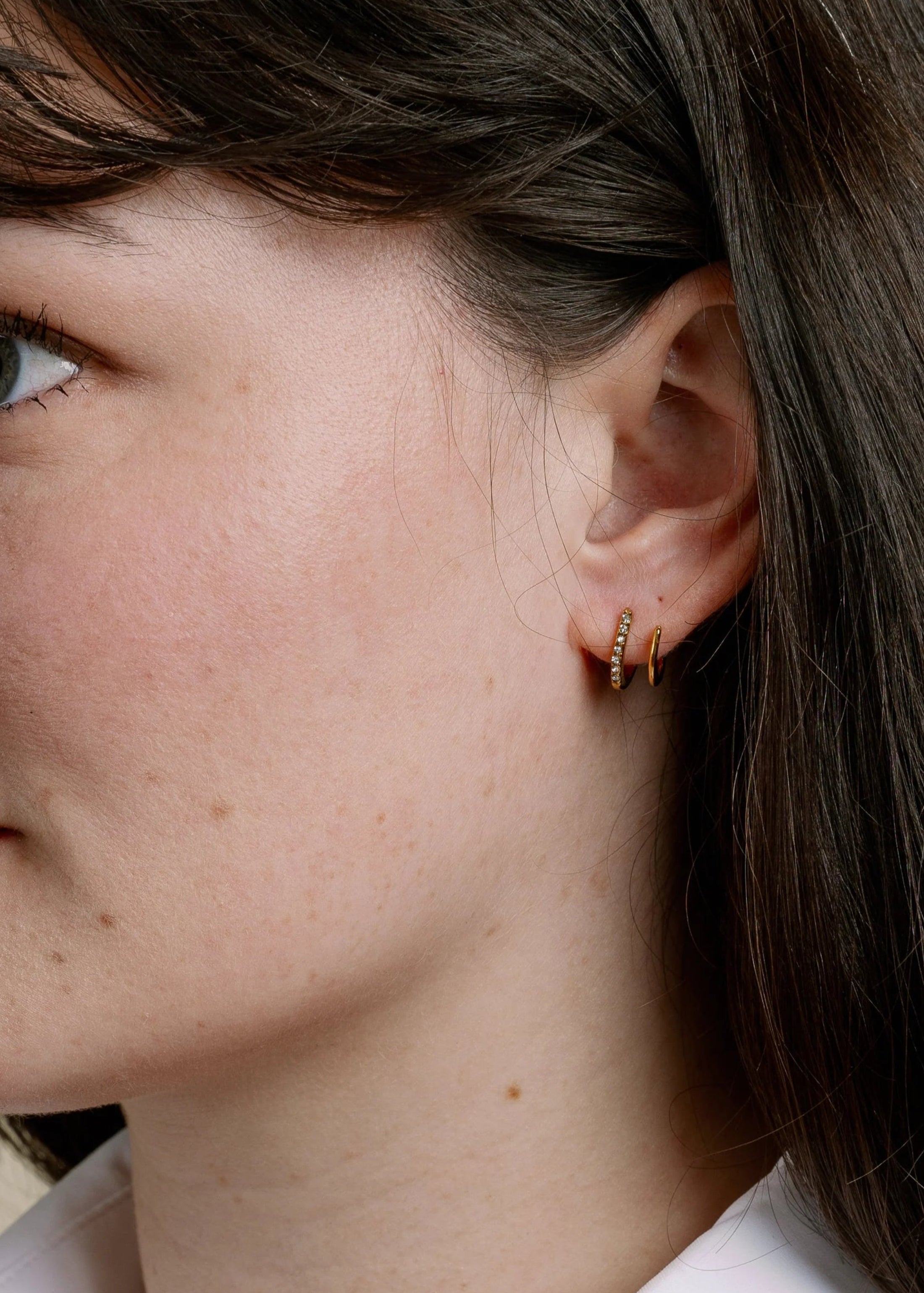 Fletcher Gold Earrings