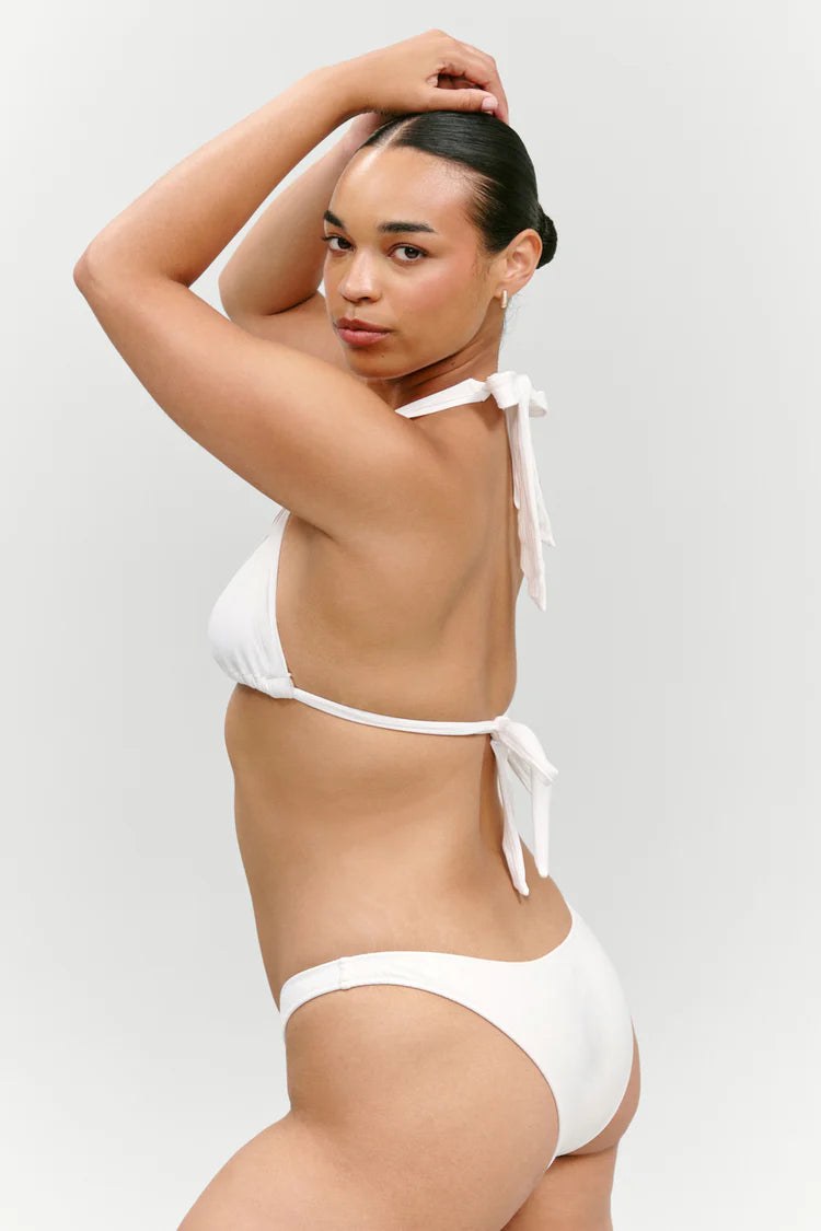 Frankies Bikinis Harper Ribbed Bikini Bottom Marry Me