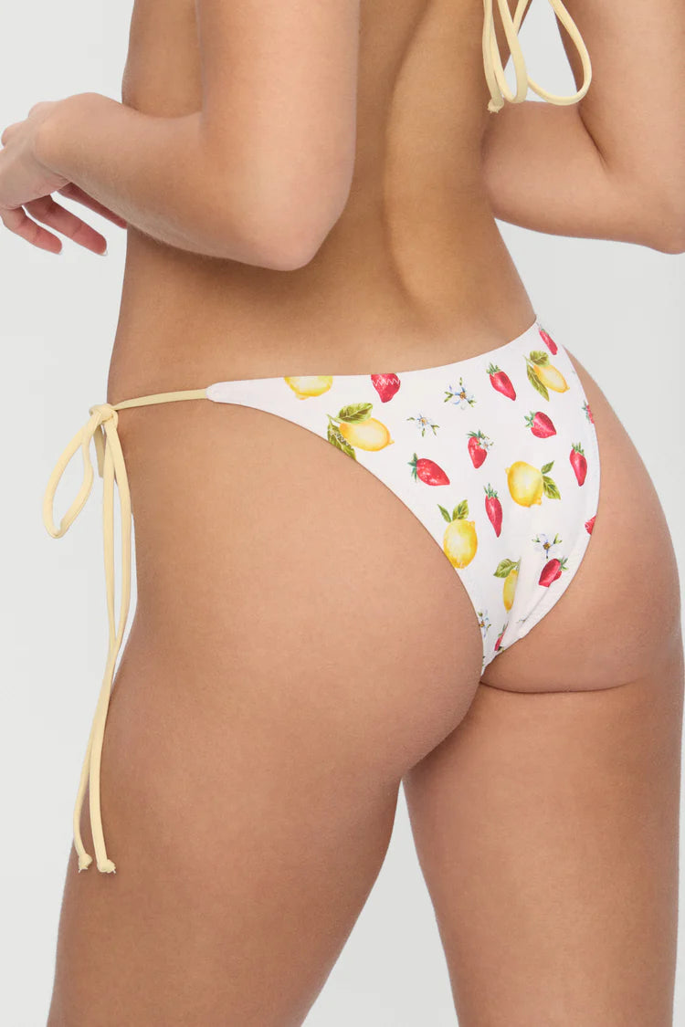 BACK VIEW FRANKIES BIKINIS Mackenzie Bikini Bottom Amalfi