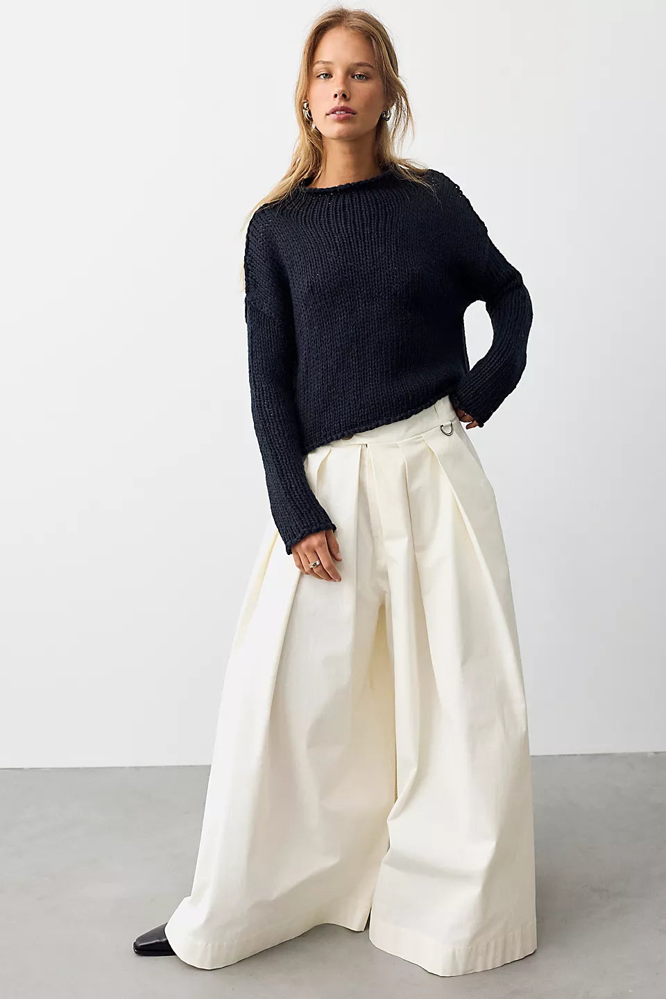 Free People Opal Sweater Black