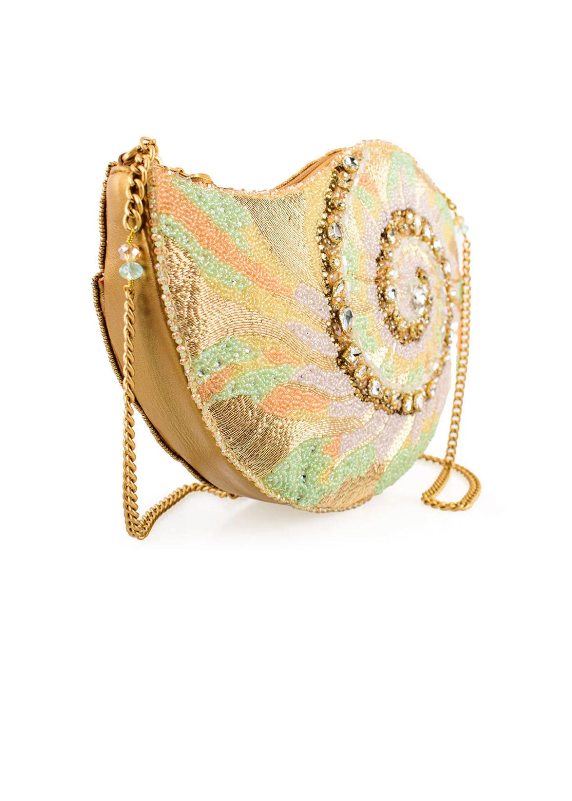 Mary Frances Down by the Sea Crossbody Bag