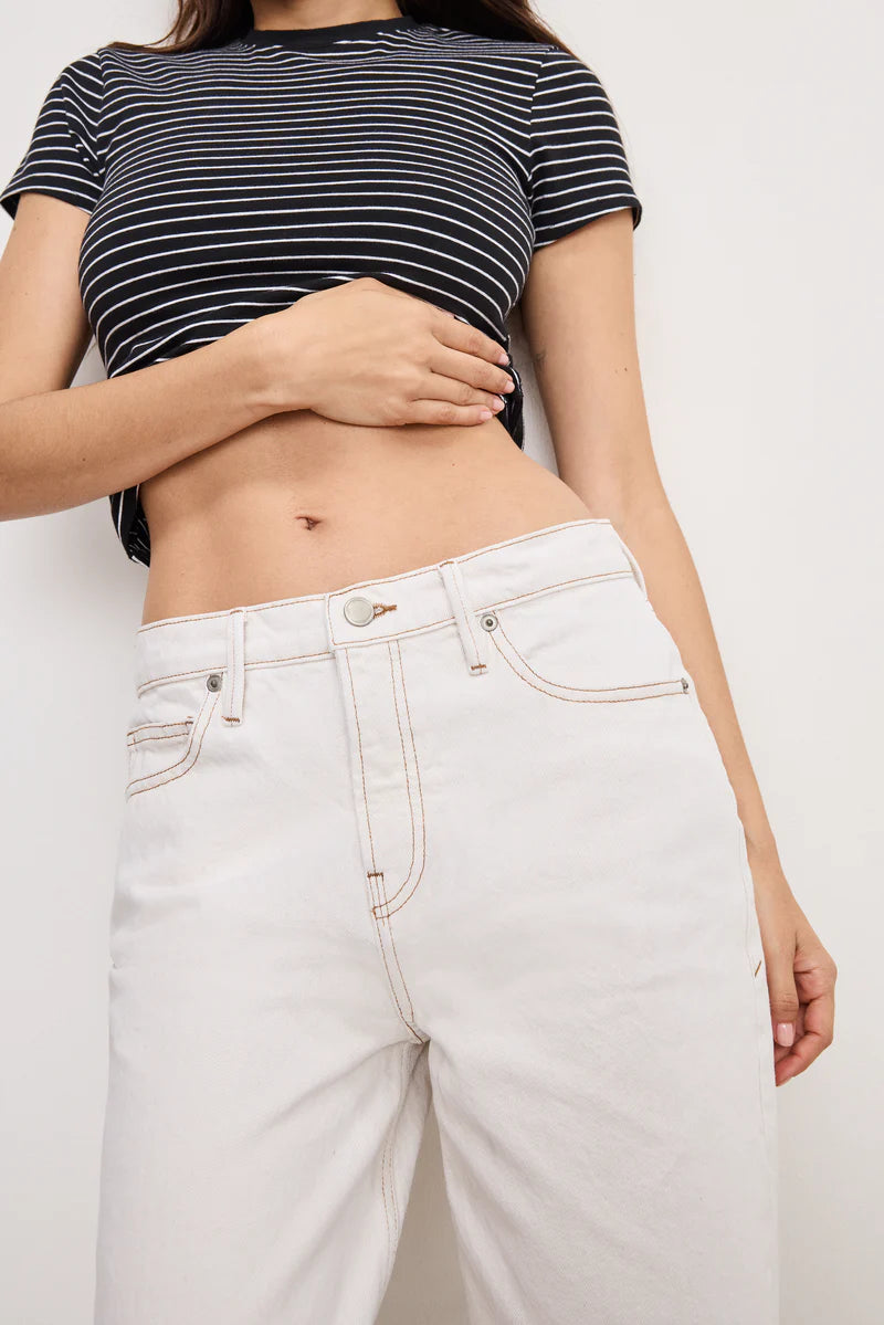 Good American | Good Standard Straight Jeans PEARL001