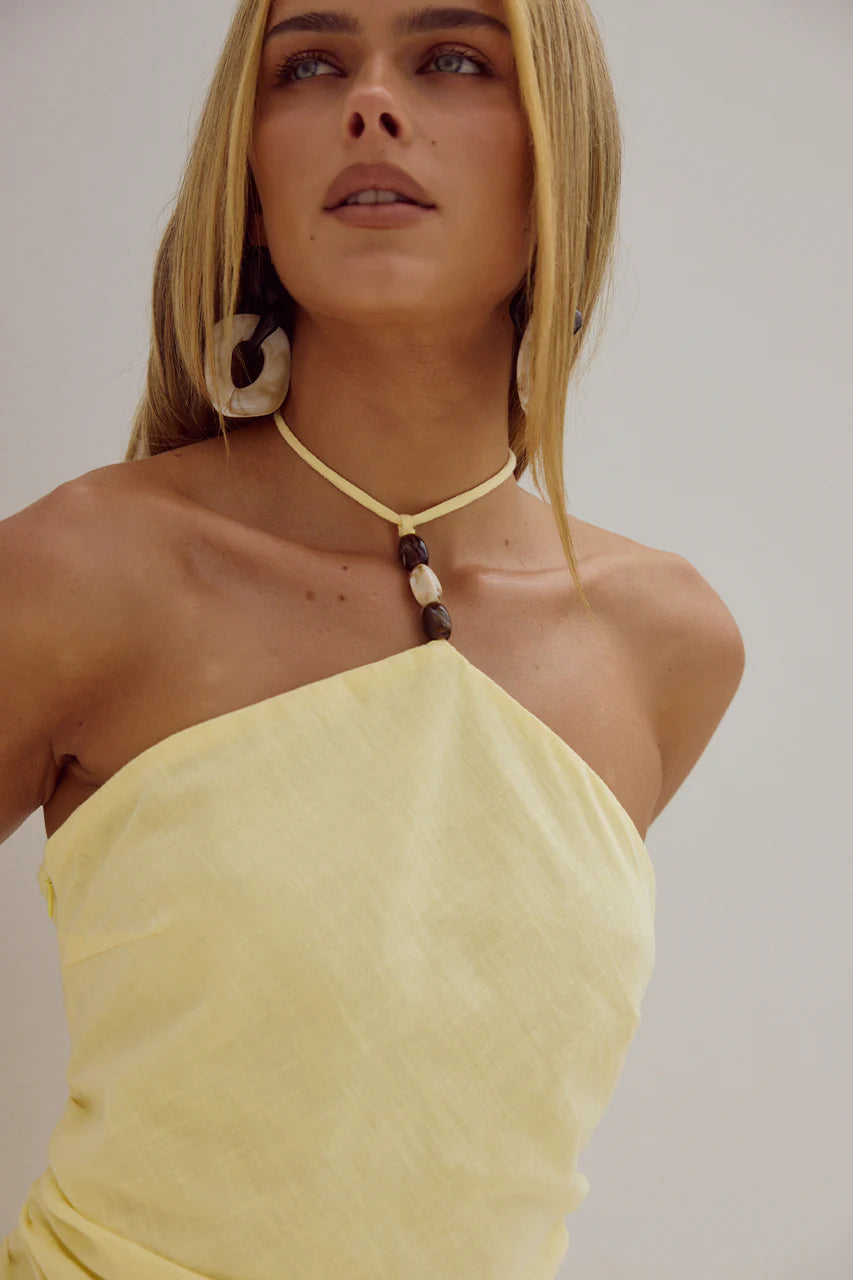 Halzie Top Lemon