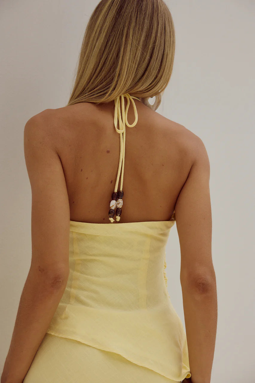 Halzie Top Lemon