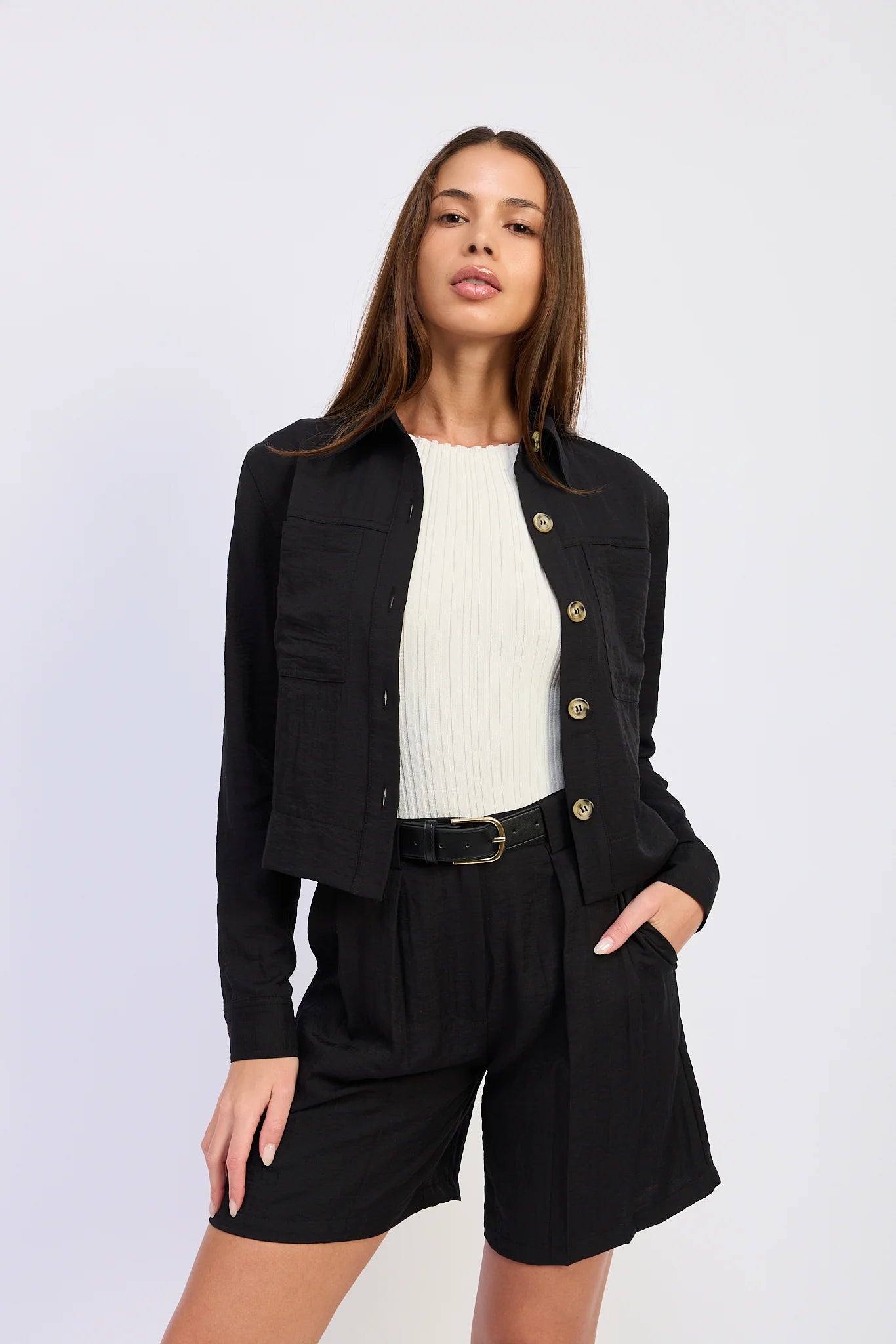 En Saison Cara Black Jacket