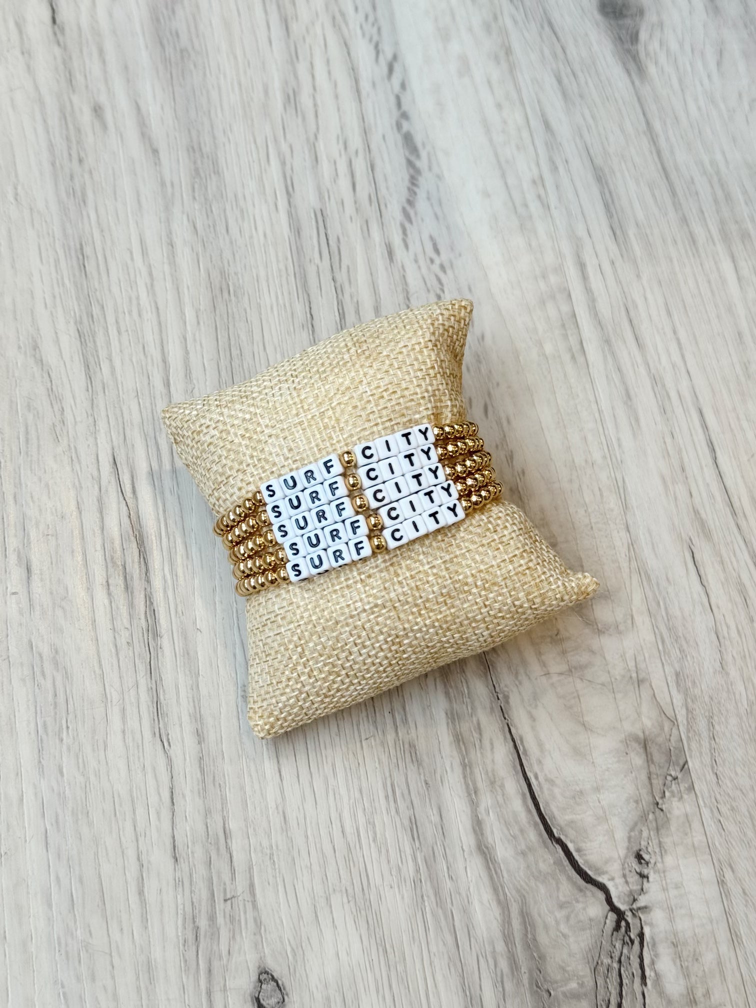 Surf City Bracelet | Gold Plated