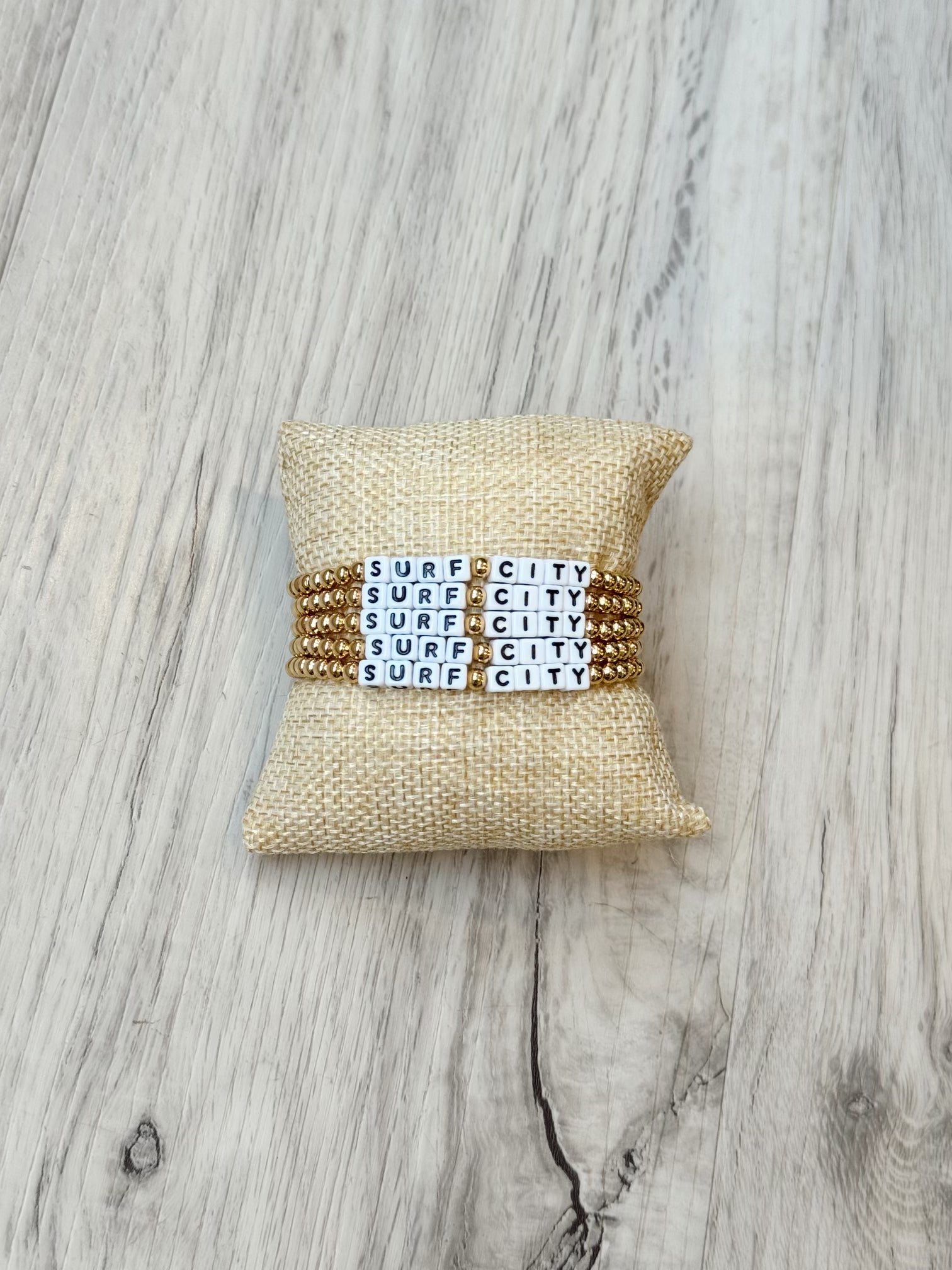 Surf City Bracelet | Gold Plated
