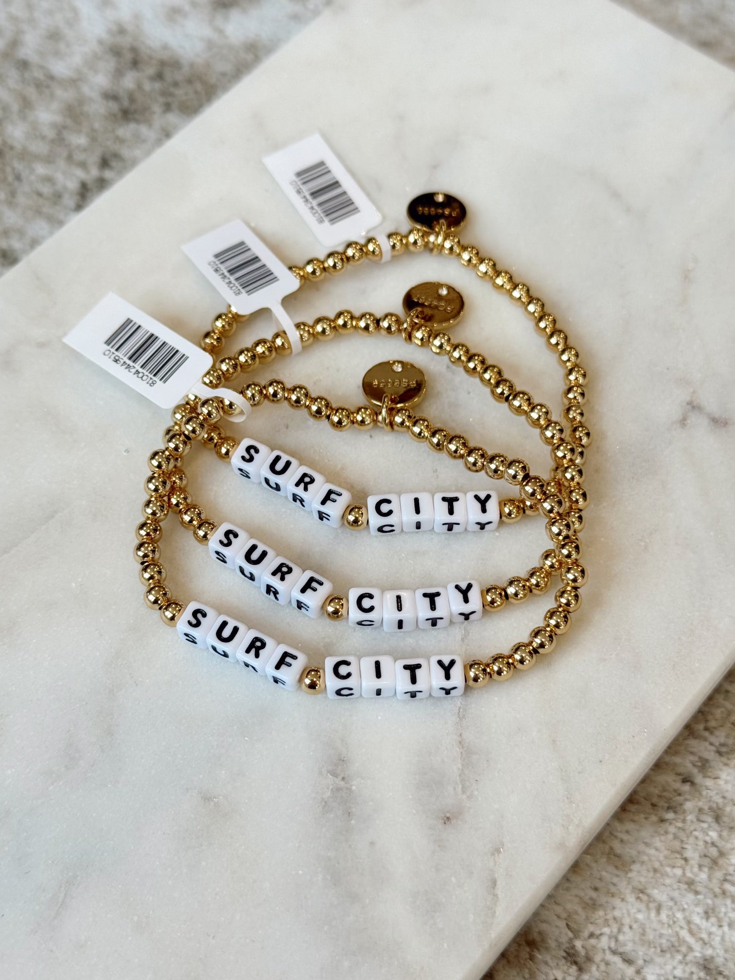 Surf City Bracelet | Gold Plated