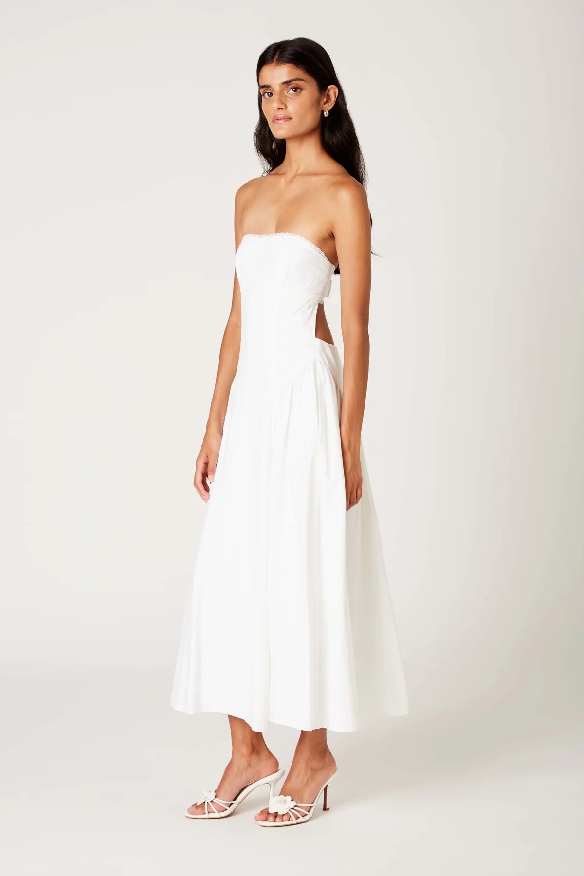 Anne White Dress