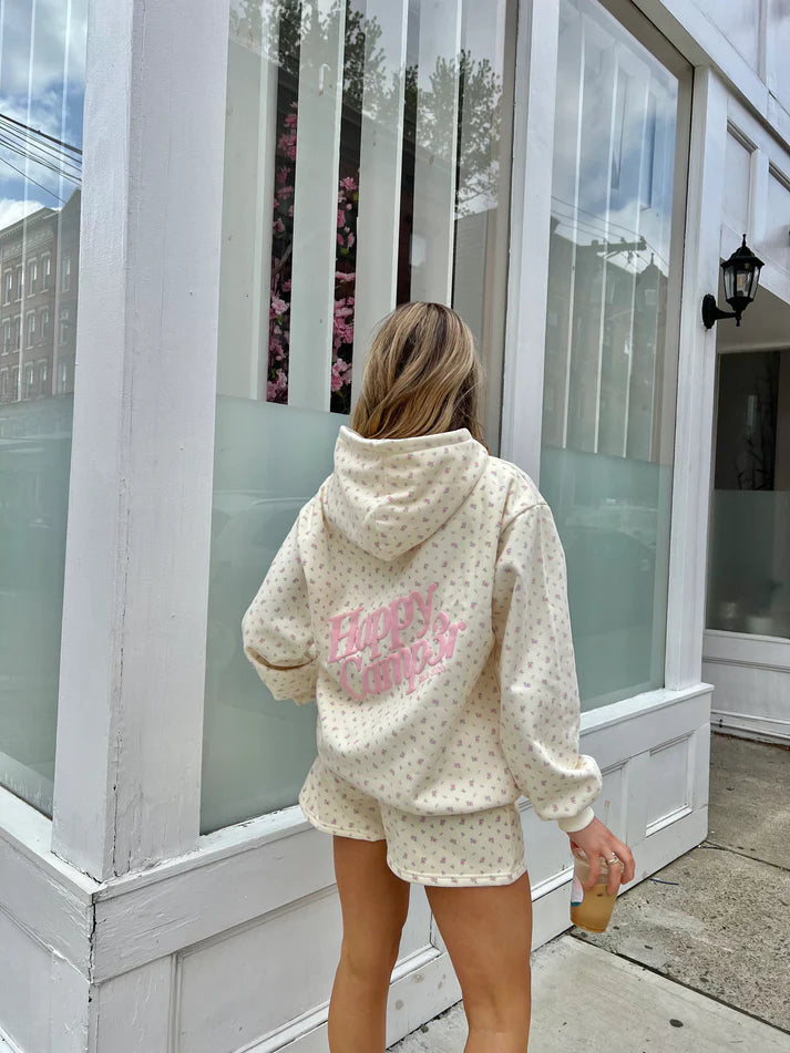 Vintage Flower Hoodie