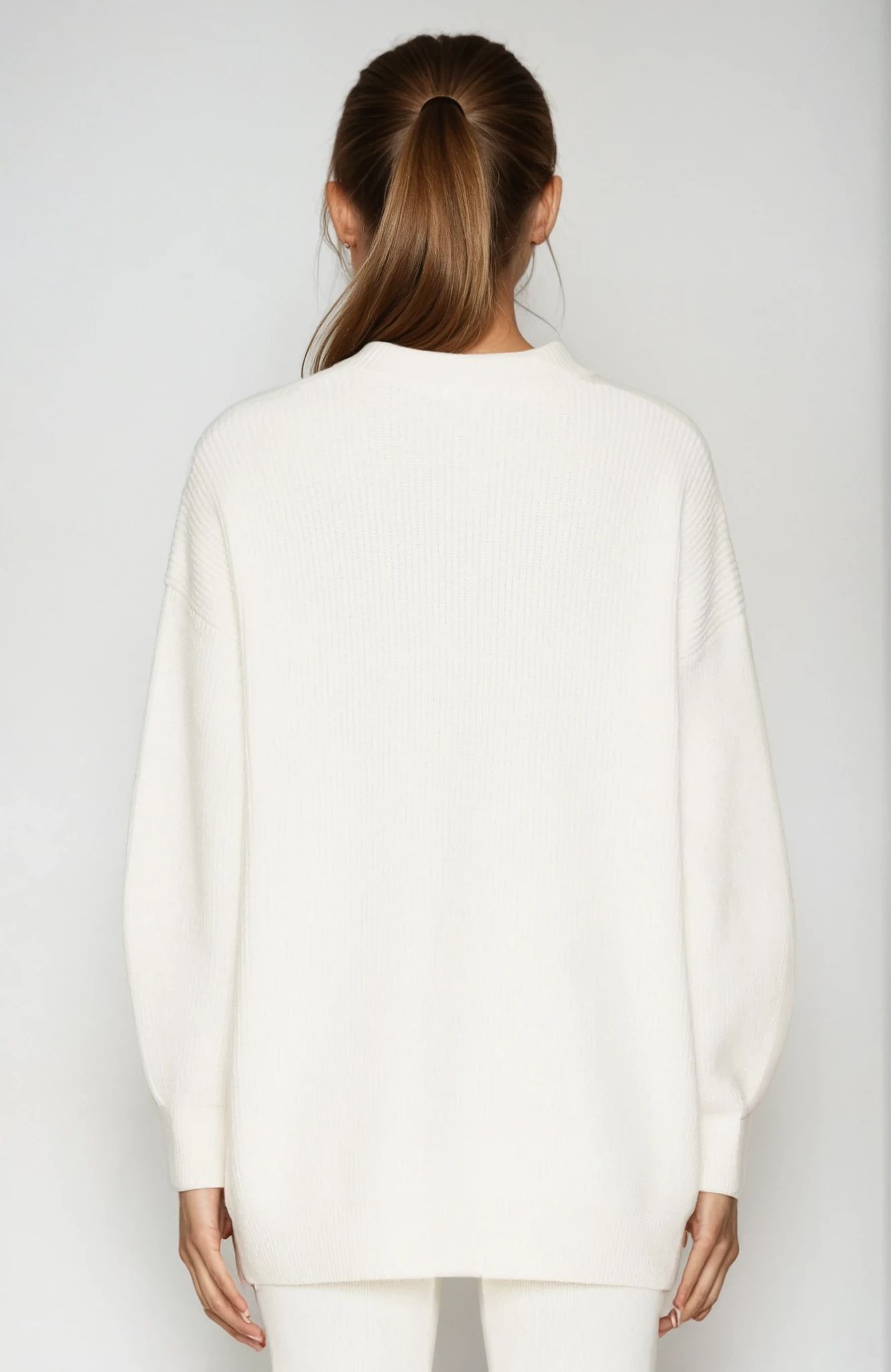 Evelyn Asymmetrical Luxe Oversized Cardi