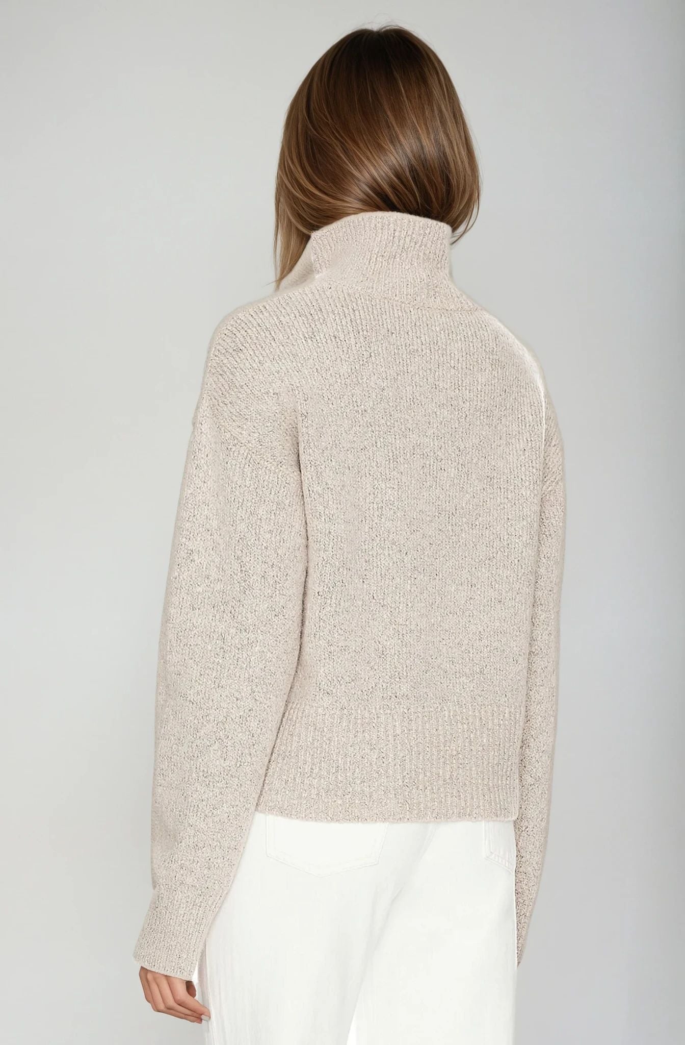 525 Boxy Snap Front Henley