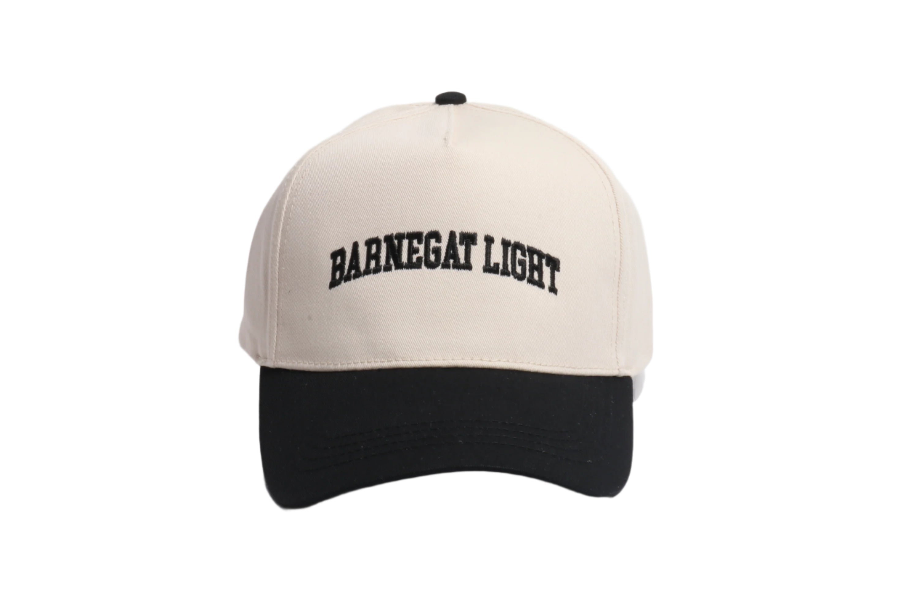 Barnegat Light Baseball Hat | Two Tone Black