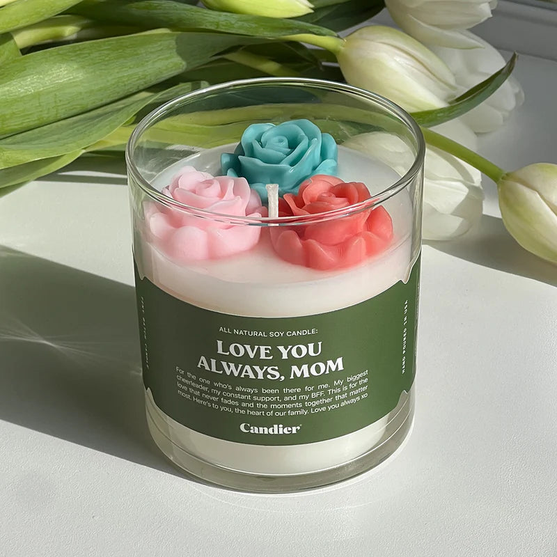 Love You Always Mom Candle