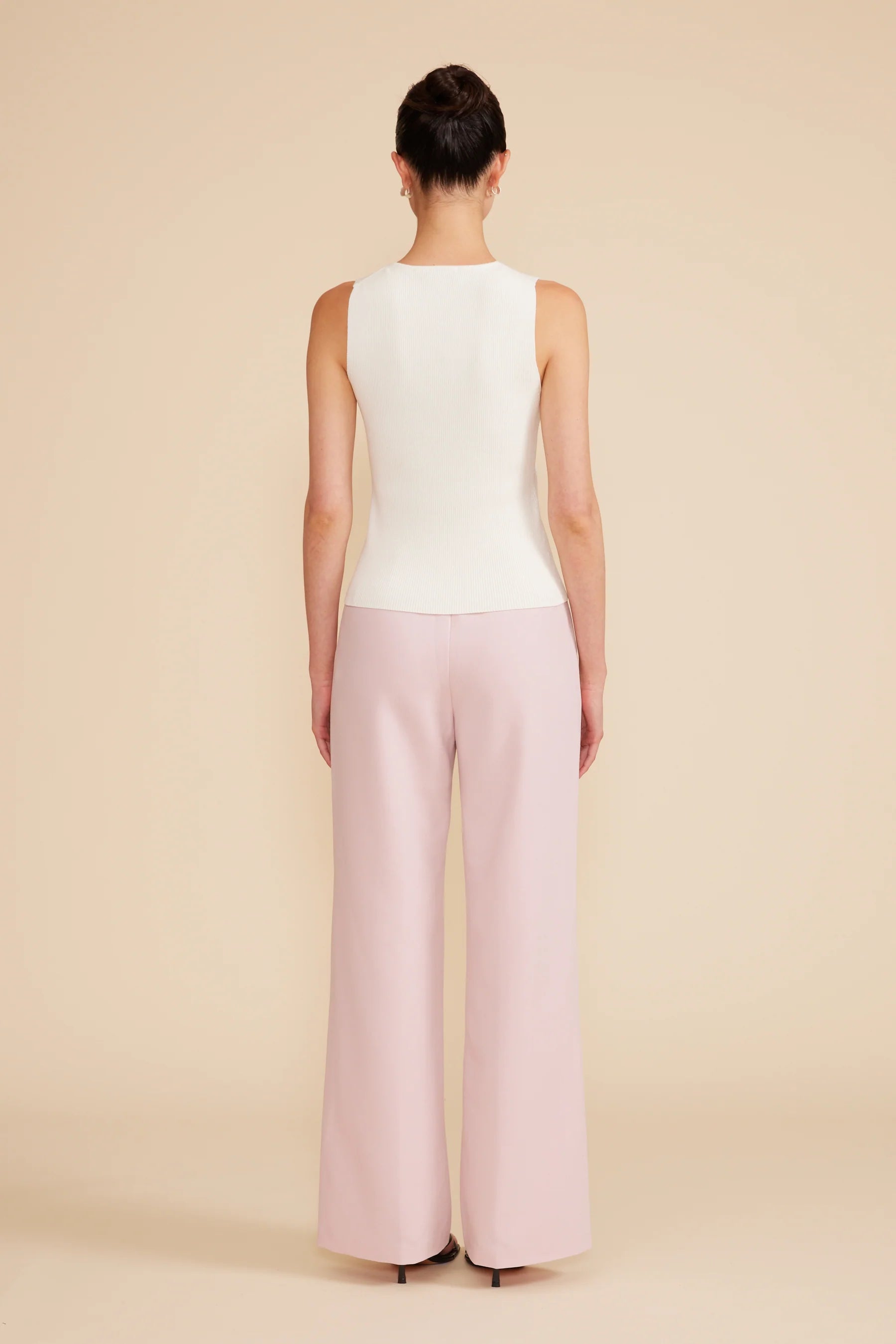 Eris Knit Vest | White