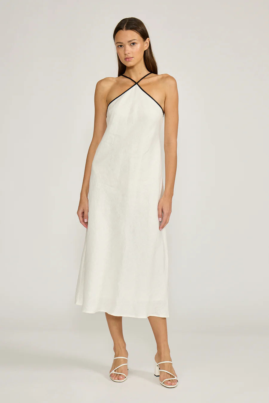 Grace Halter Midi Dress