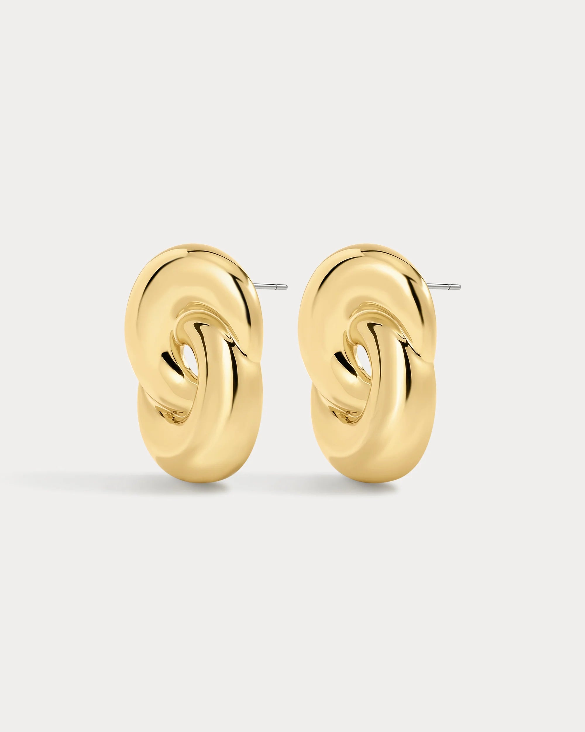 Solstice Knot Stud Earrings
