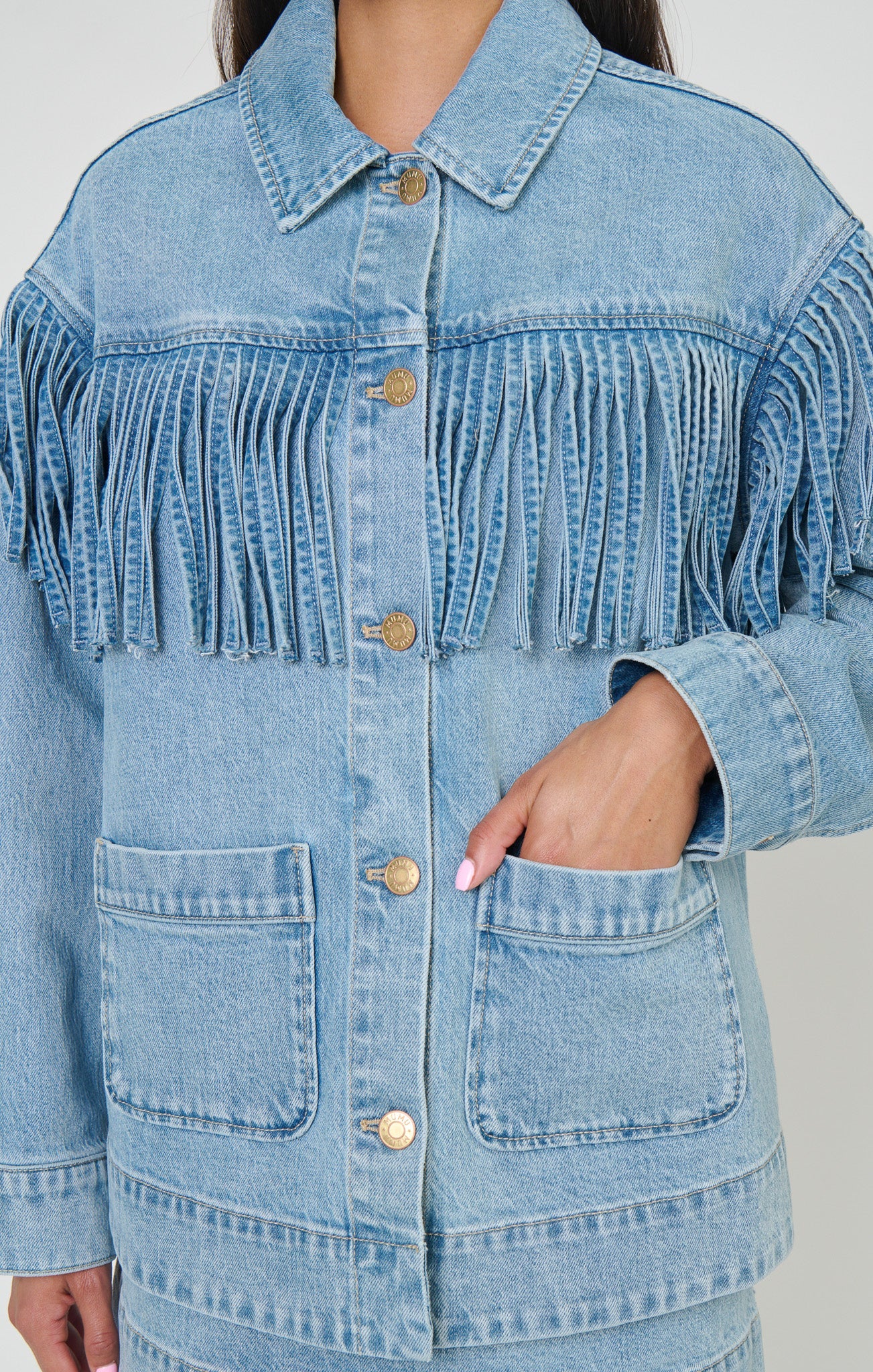 Show Me Your MuMu Ojai Fringe Jacket