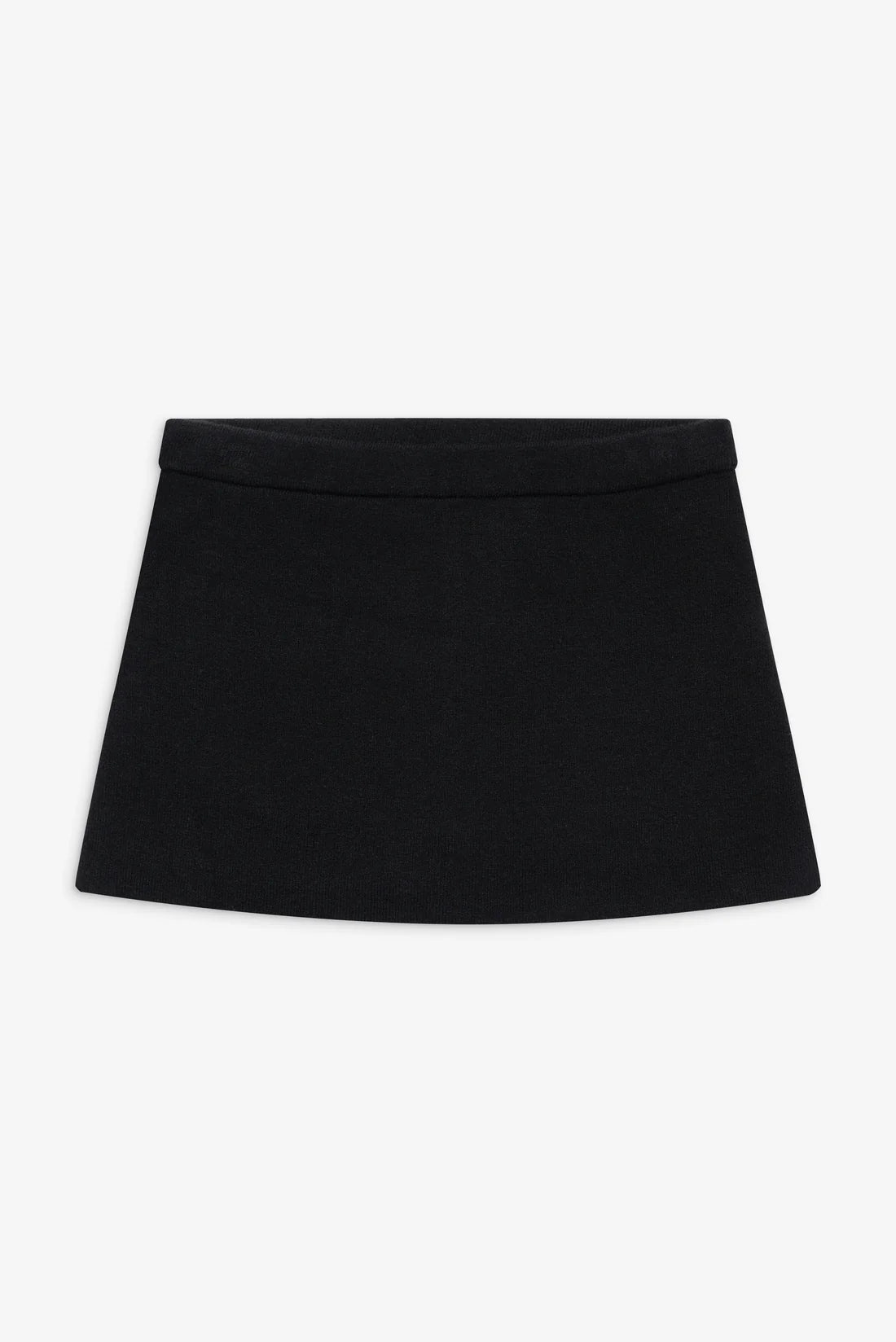 Marialla Cloud Knit Skort Black