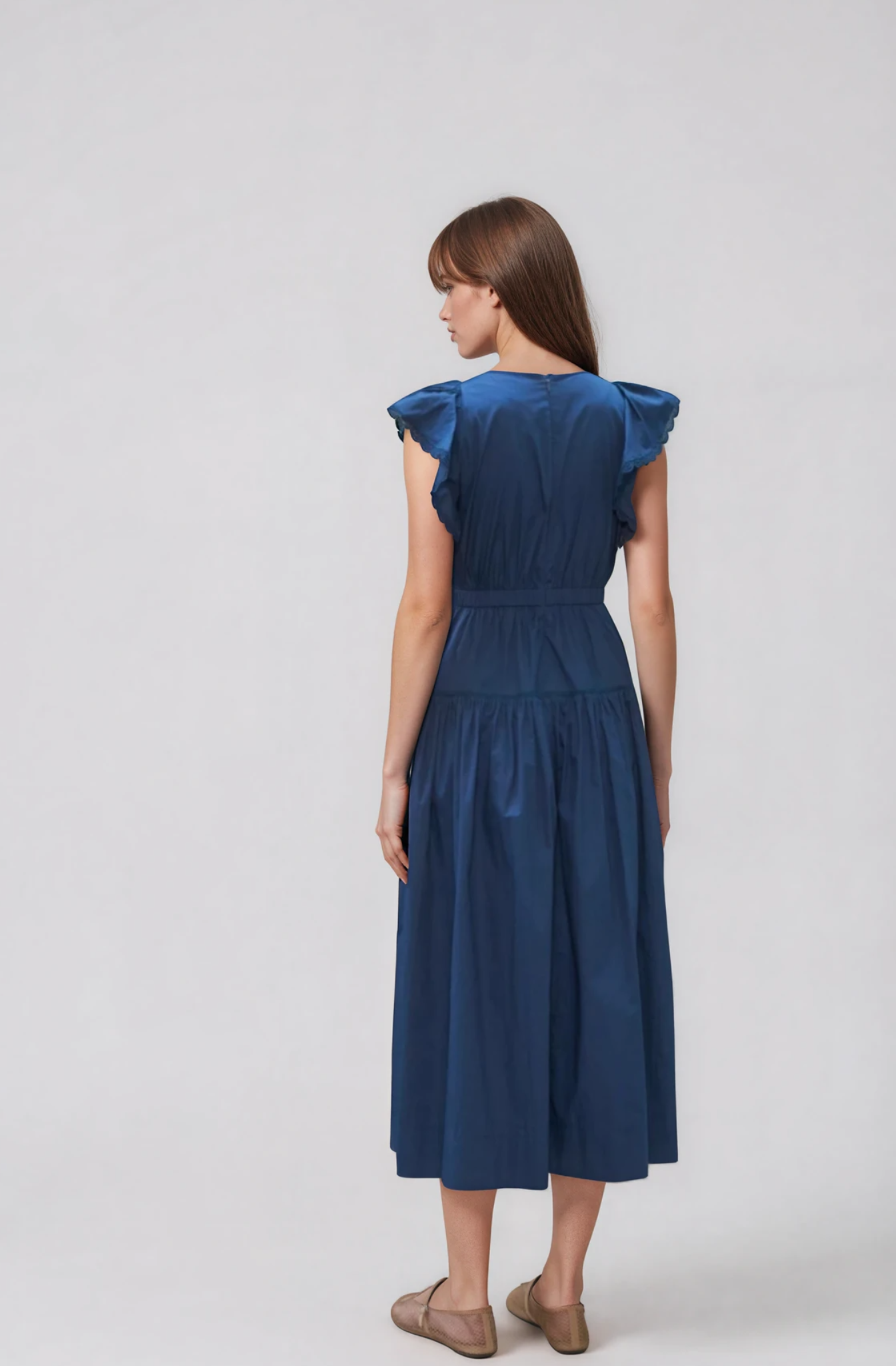 Moon River Rory Navy Midi Dress | Dress | Coco Kimono