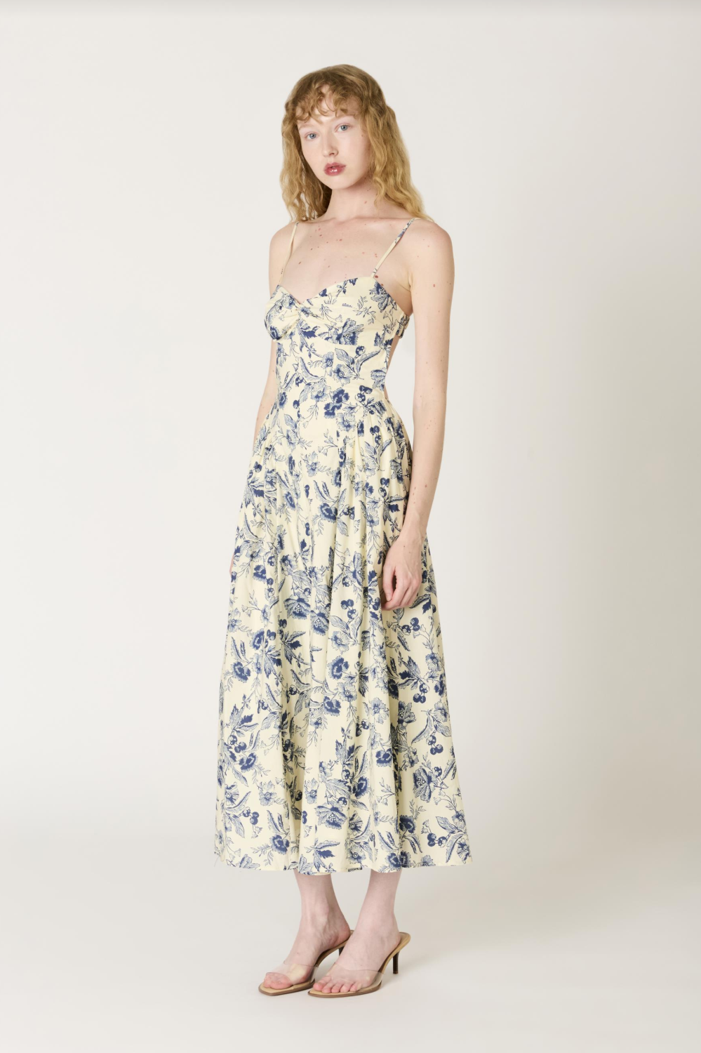 NIA Destane Navy Dress | Midi Dress | Coco Kimono