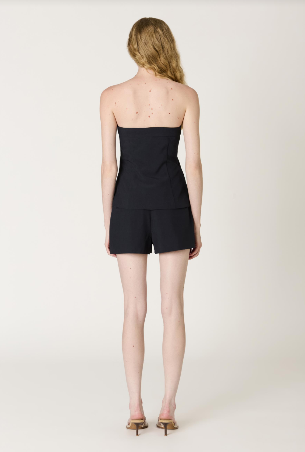 Back of NIA Micro Indigo Short