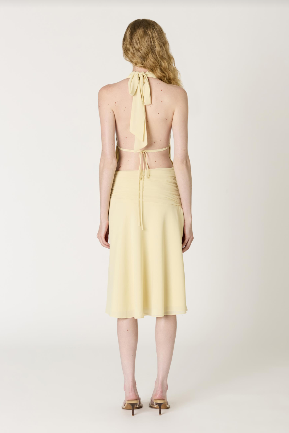 NIA Ternura Limon Dress | Midi Dress | Coco Kimono