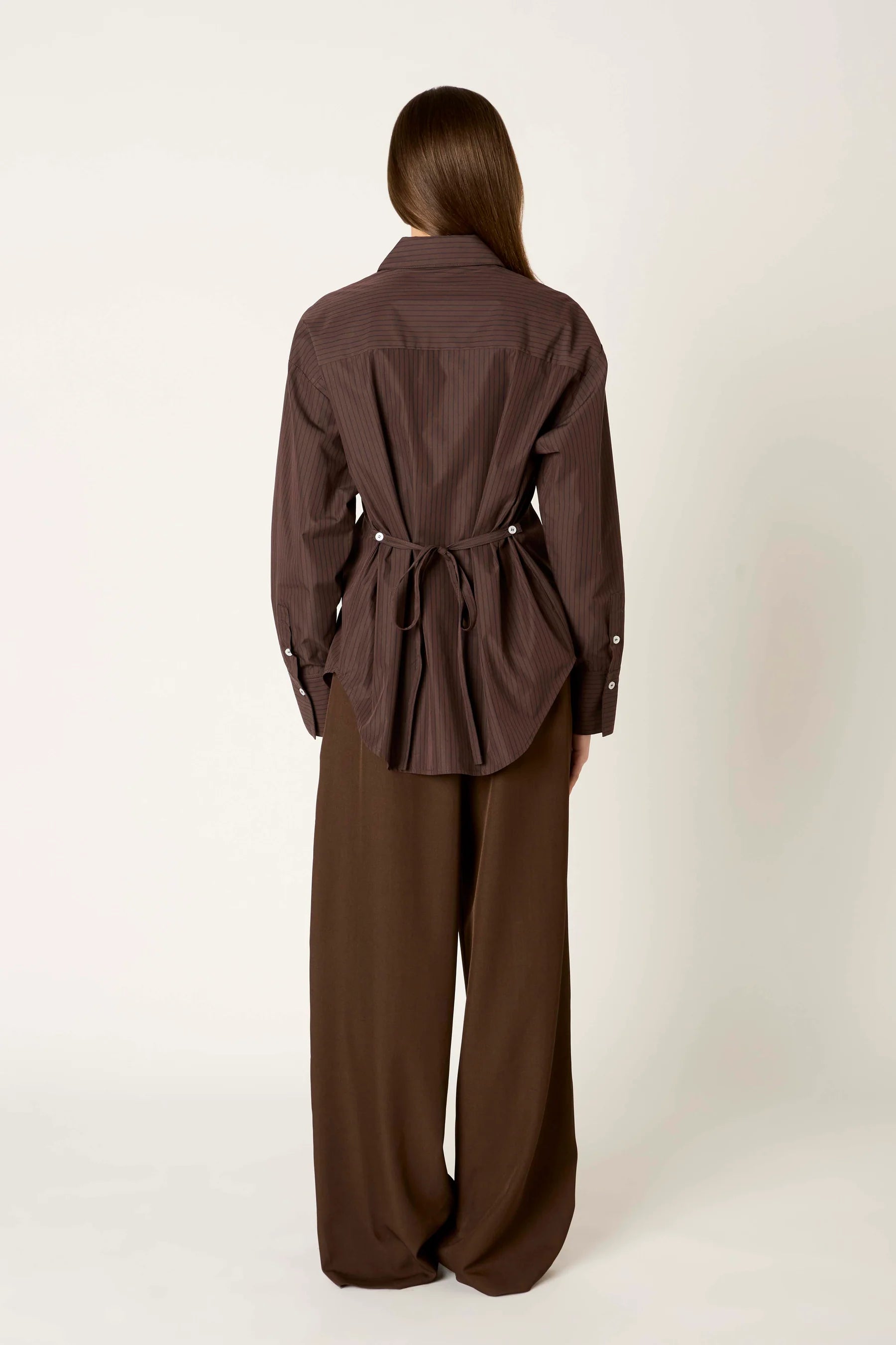 NIA Serrano Brown Shirt