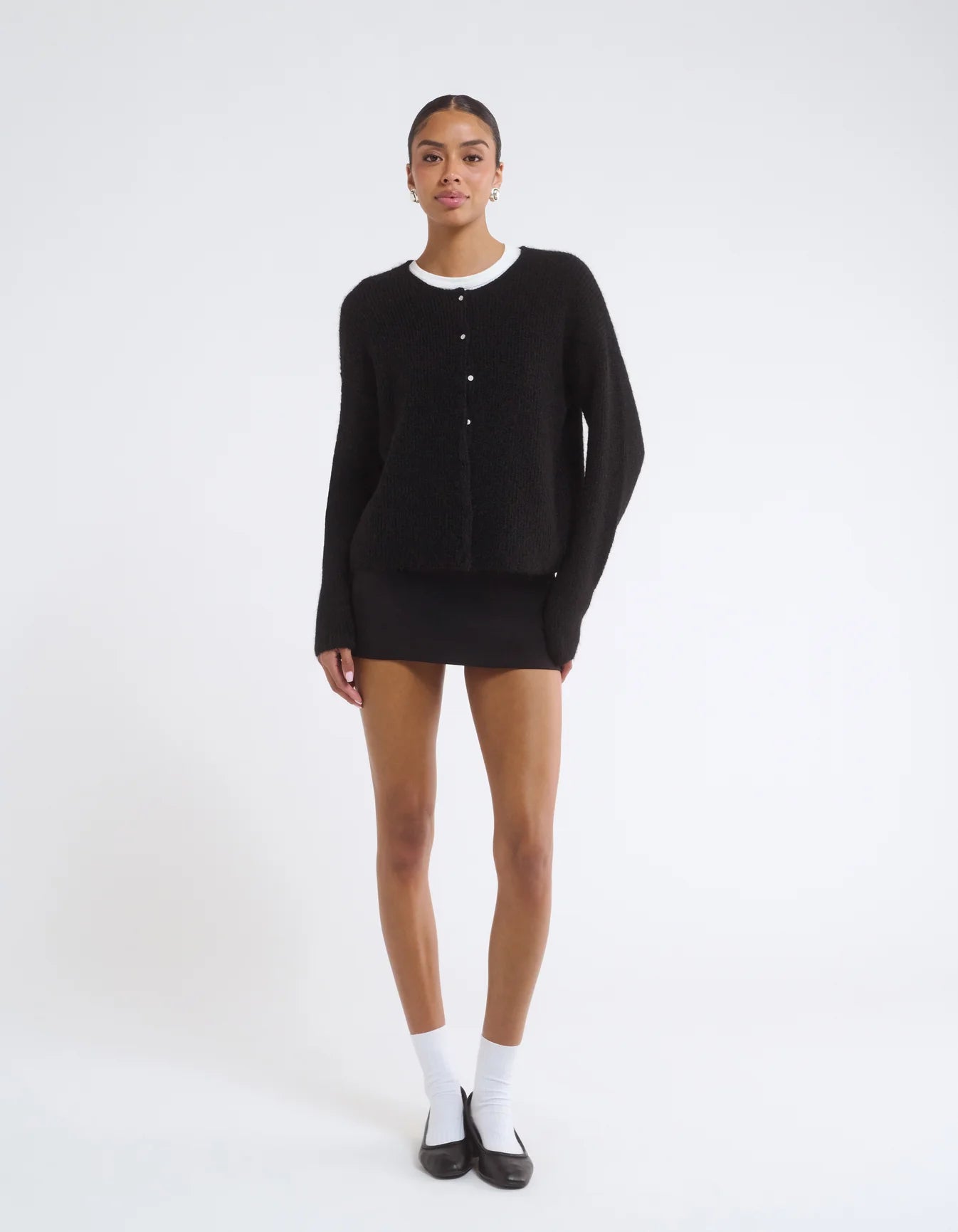 Newport Cardigan Black