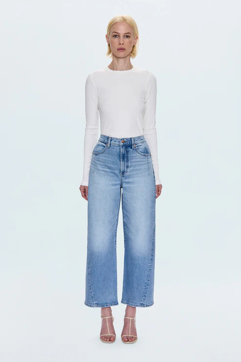 Pistola Kyra High Rise Bowed Ankle Jeans