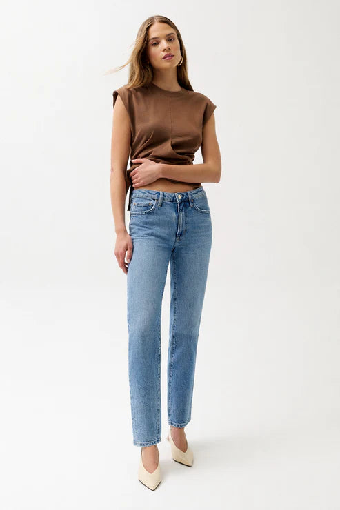 Pistola Aleks High Rise Straight Long Jeans Muse