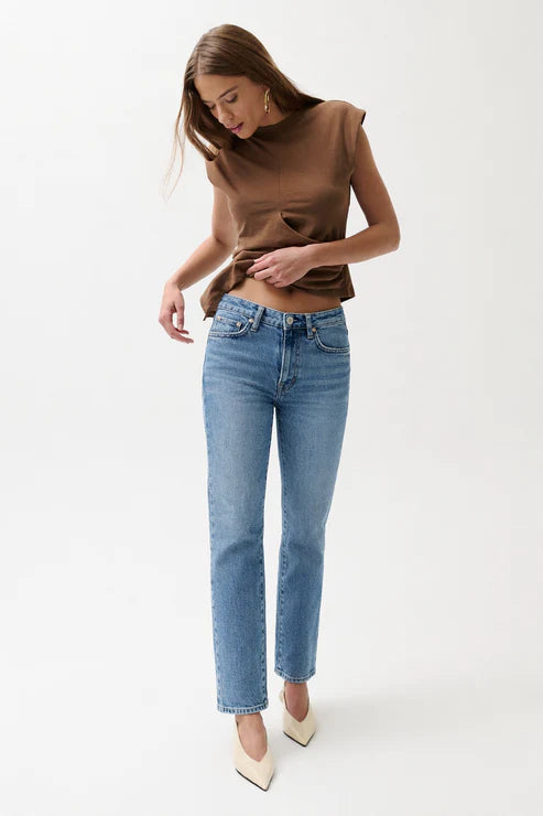 Pistola Aleks High Rise Straight Long Jeans Muse