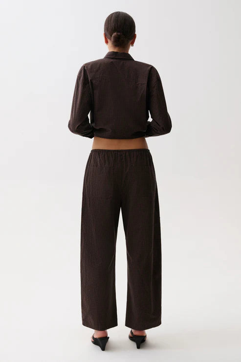 Theo Drawstring Pant Hot Toddy