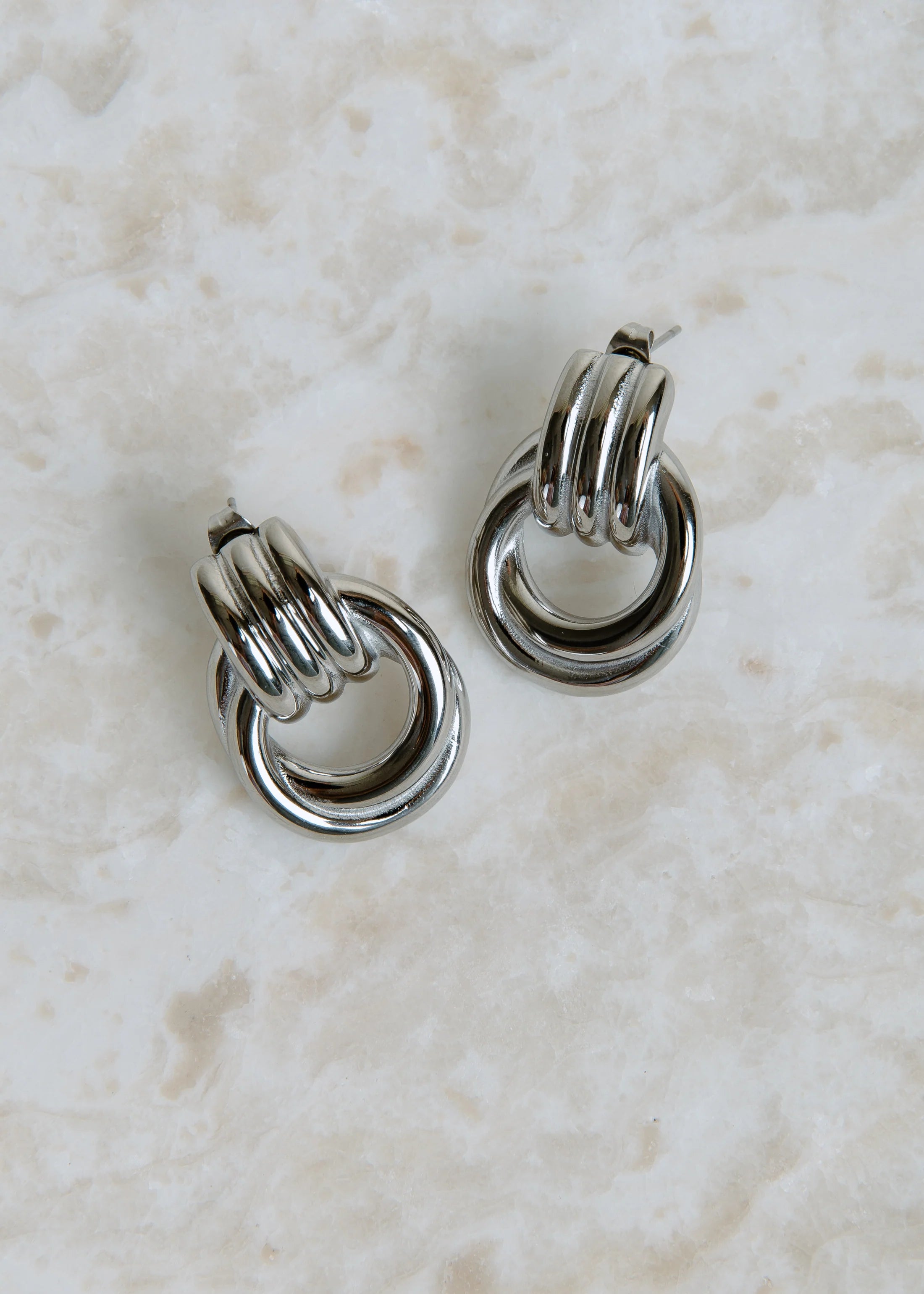Pamela Silver Earrings